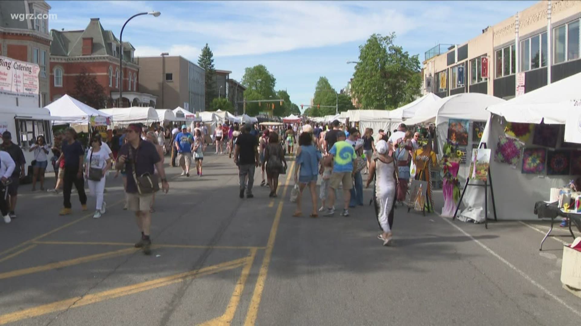 The announcement was made just a couple of hours ago on its Facebook page, canceling one of buffalo's largest festivals, which was set for June.
