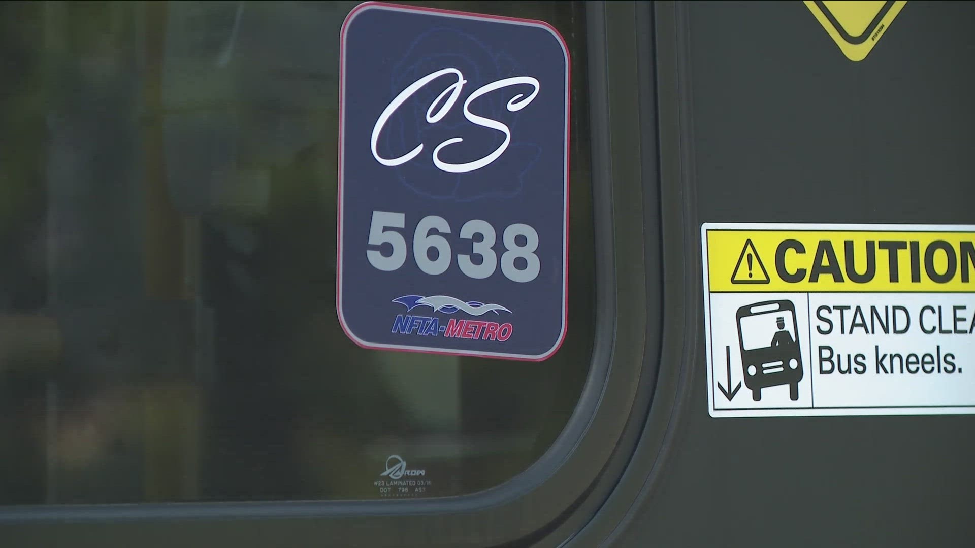 The NFTA is remembering her by putting her initials "C-S" and employee number on metro bus vehicles.