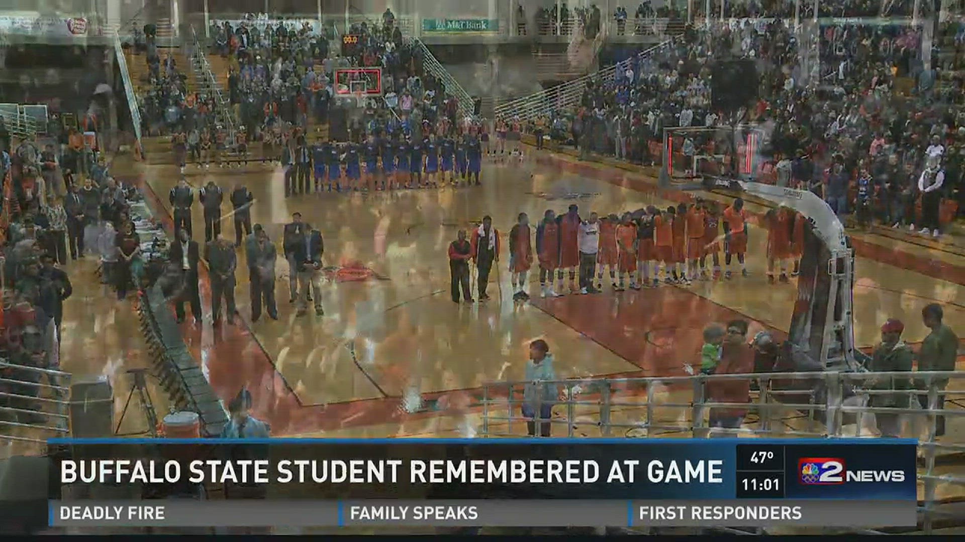 Buffalo State student remembered in game