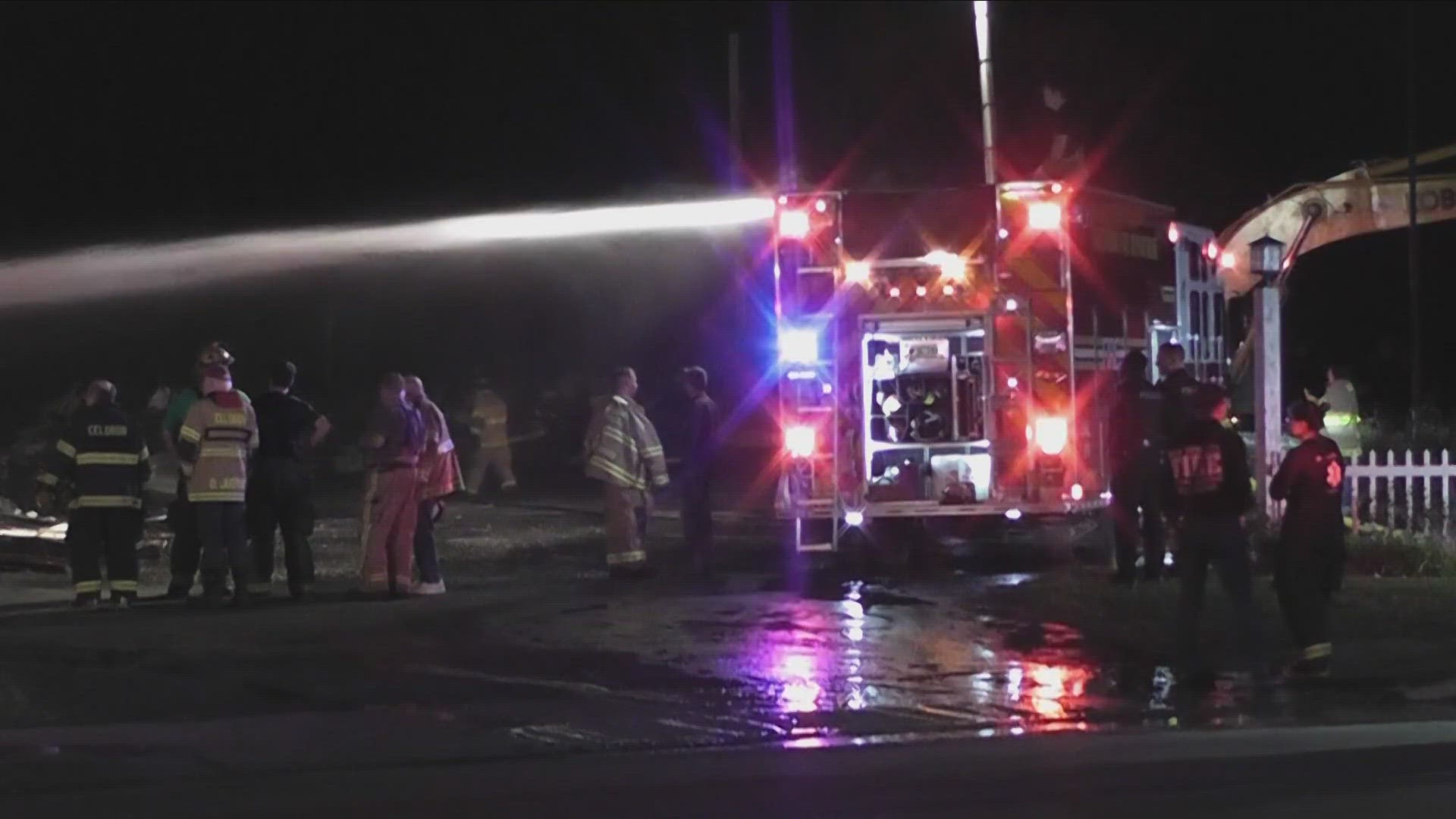 Jamestown motel catches fire again overnight