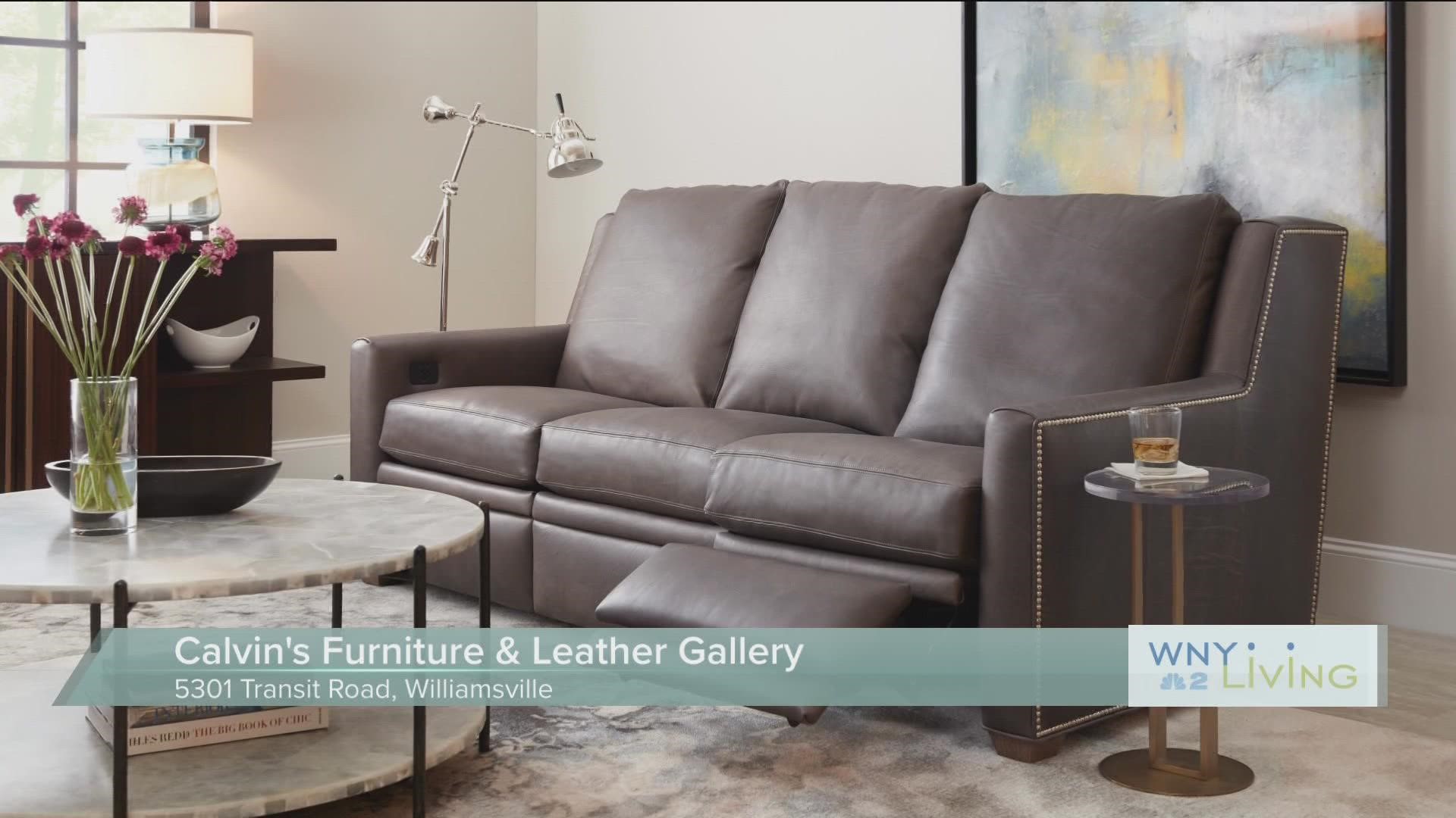 WNY Living - November 19 - Calvin's Furniture & Leather Gallery (THIS VIDEO IS SPONSORED BY CALVIN'S FURNITURE & LEATHER GALLERY)
