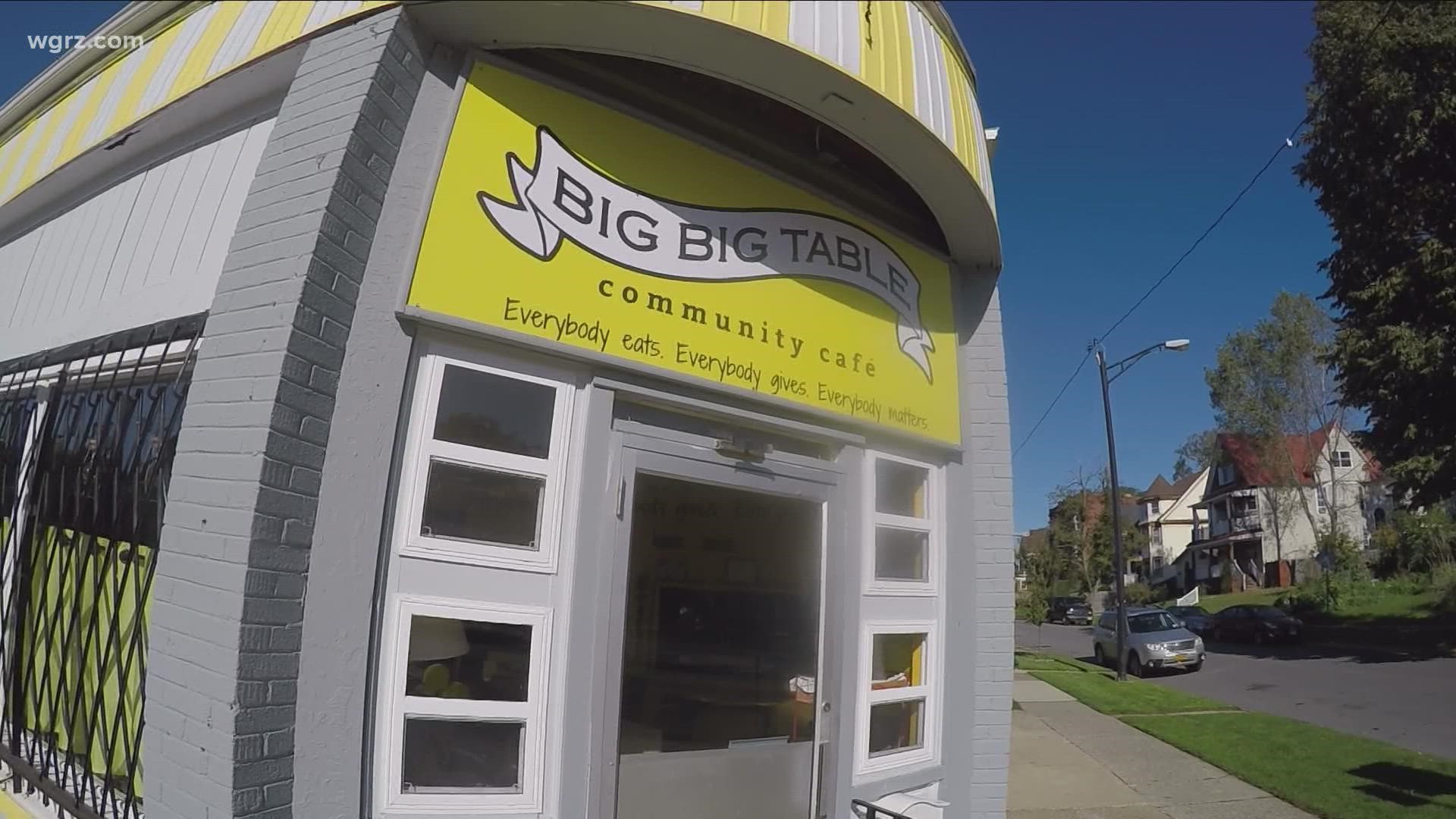 A new community café has opened on Buffalo's West Side giving people the option on how much they pay, or how they pay, for what they order.