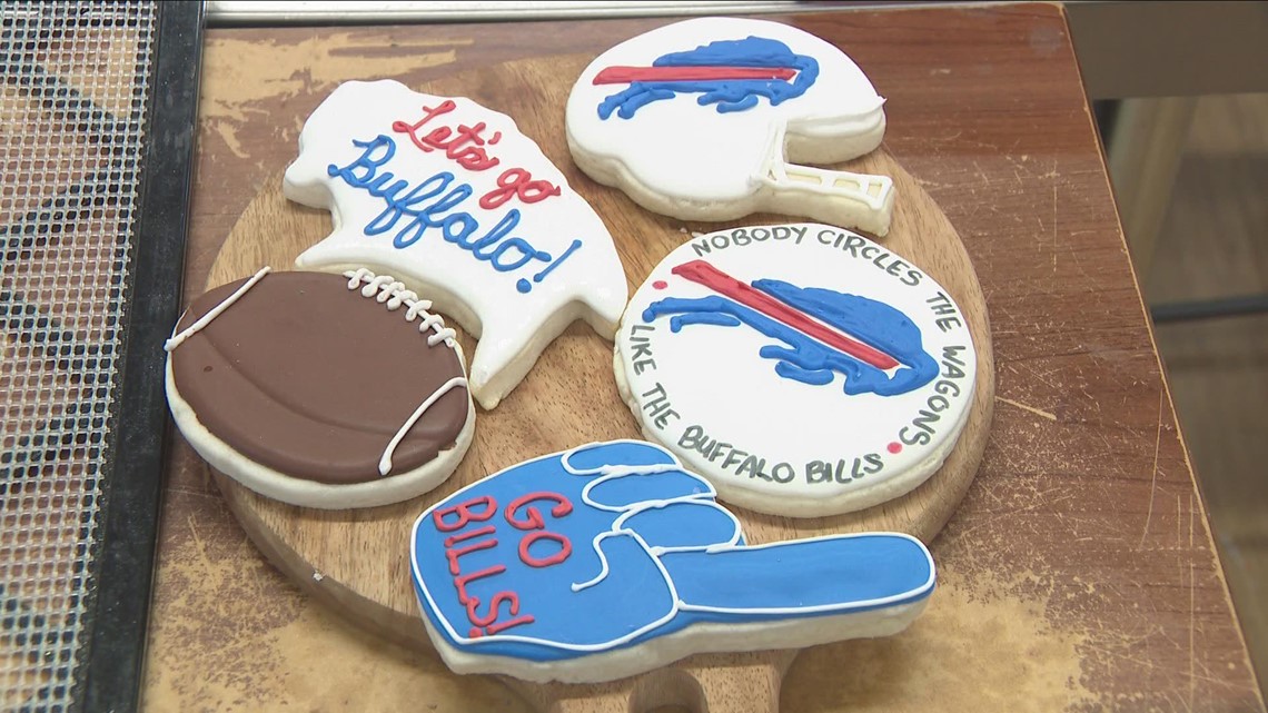 Buffalo Bills cookie decorating class