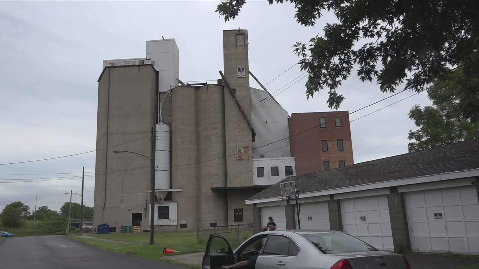 What's old is new again. That's the case when it comes to the old grain silos on Elk Street in Buffalo.