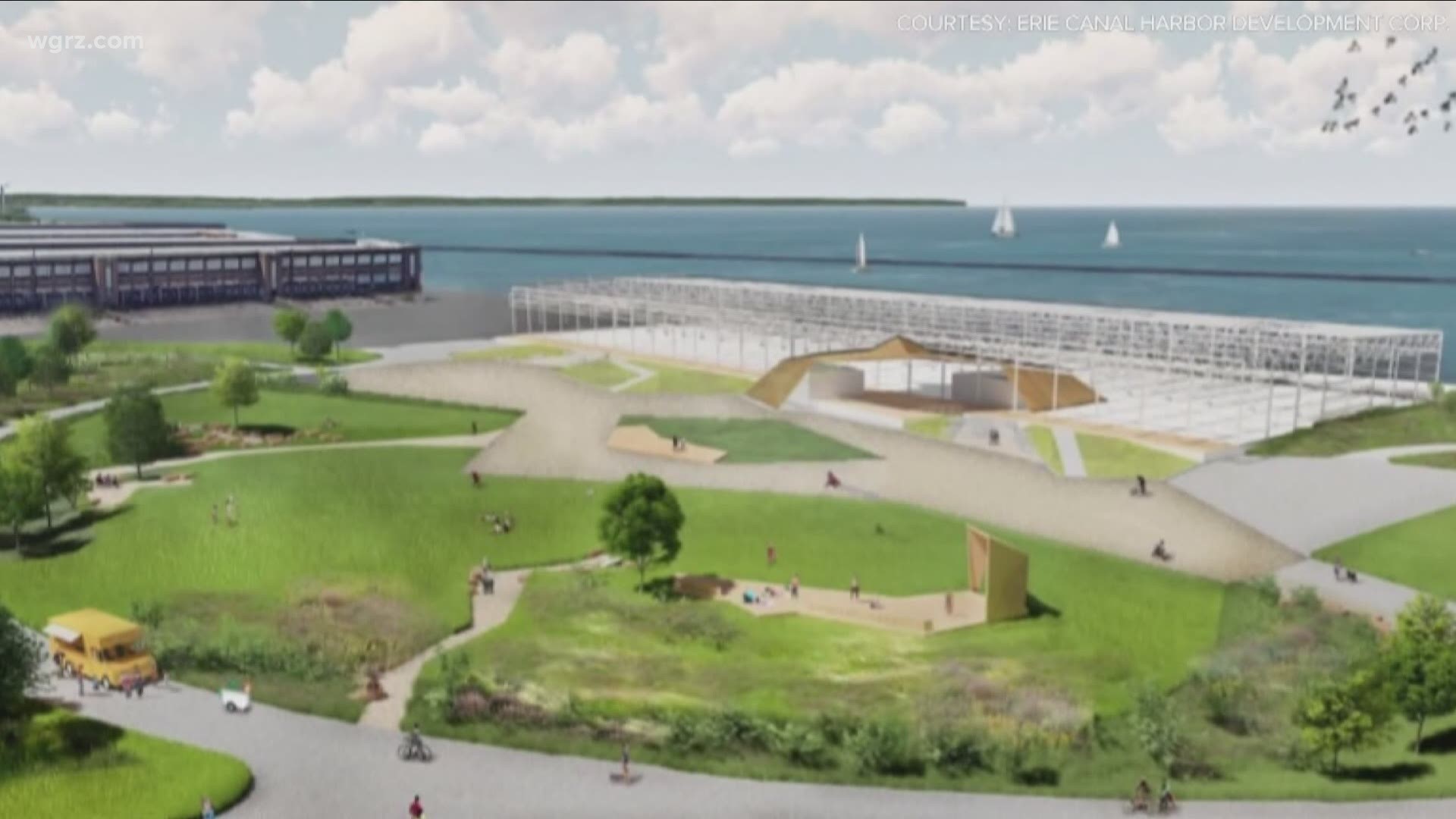 Call for more public input on amphitheater plans at Outer harbor