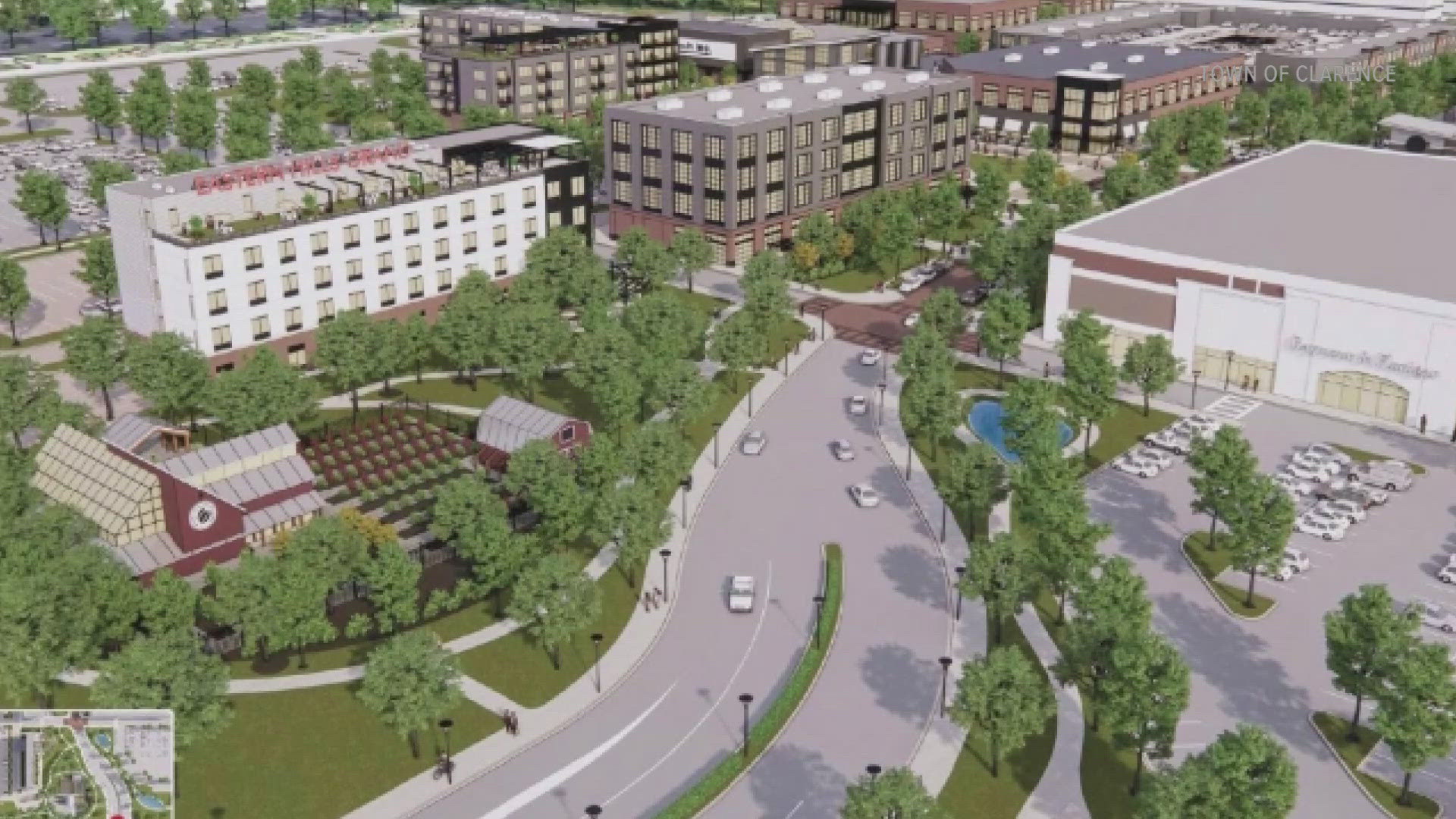 TOWN BEGAN LAYING THE GROUNDWORK FOR THIS KIND OF DEVELOPMENT BACK IN 2014 AND REZONED THE MORE THAN 100 ACRES OF MALL PROPERTY IN 20-18 FOR A MIXED-USE CENTER.