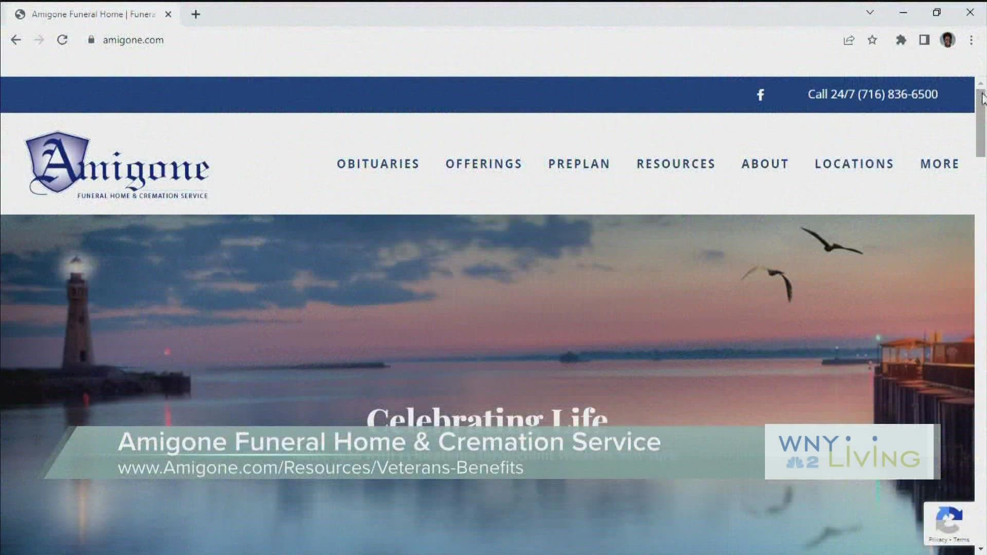 WNY Living - November 12 - Amigone Funeral Home & Cremation Service (THIS VIDEO IS SPONSORED BY AMIGONE FUNERAL HOME & CREMATION SERVICE)