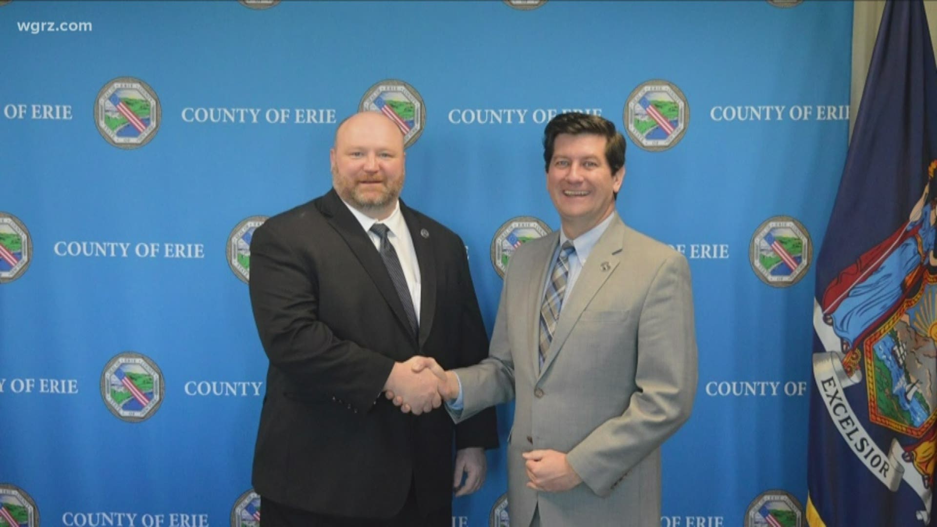 County executive Mark Poloncarz announced this morning... that Geoffrey Szymanski is now the County Director of Workforce Development