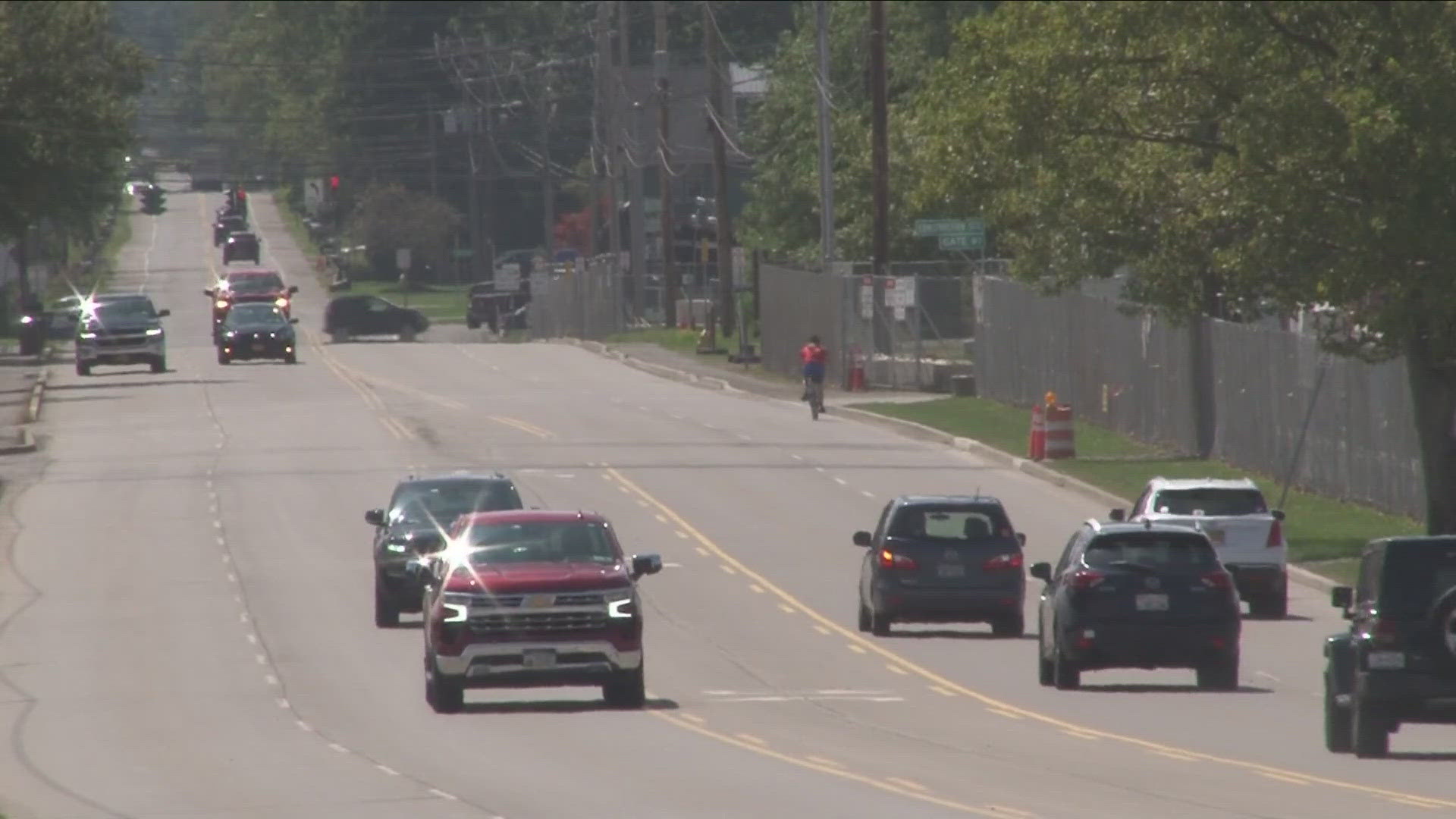 The Erie County Sheriff's office in reminding drivers about some traffic changes that will be in place come Monday night.