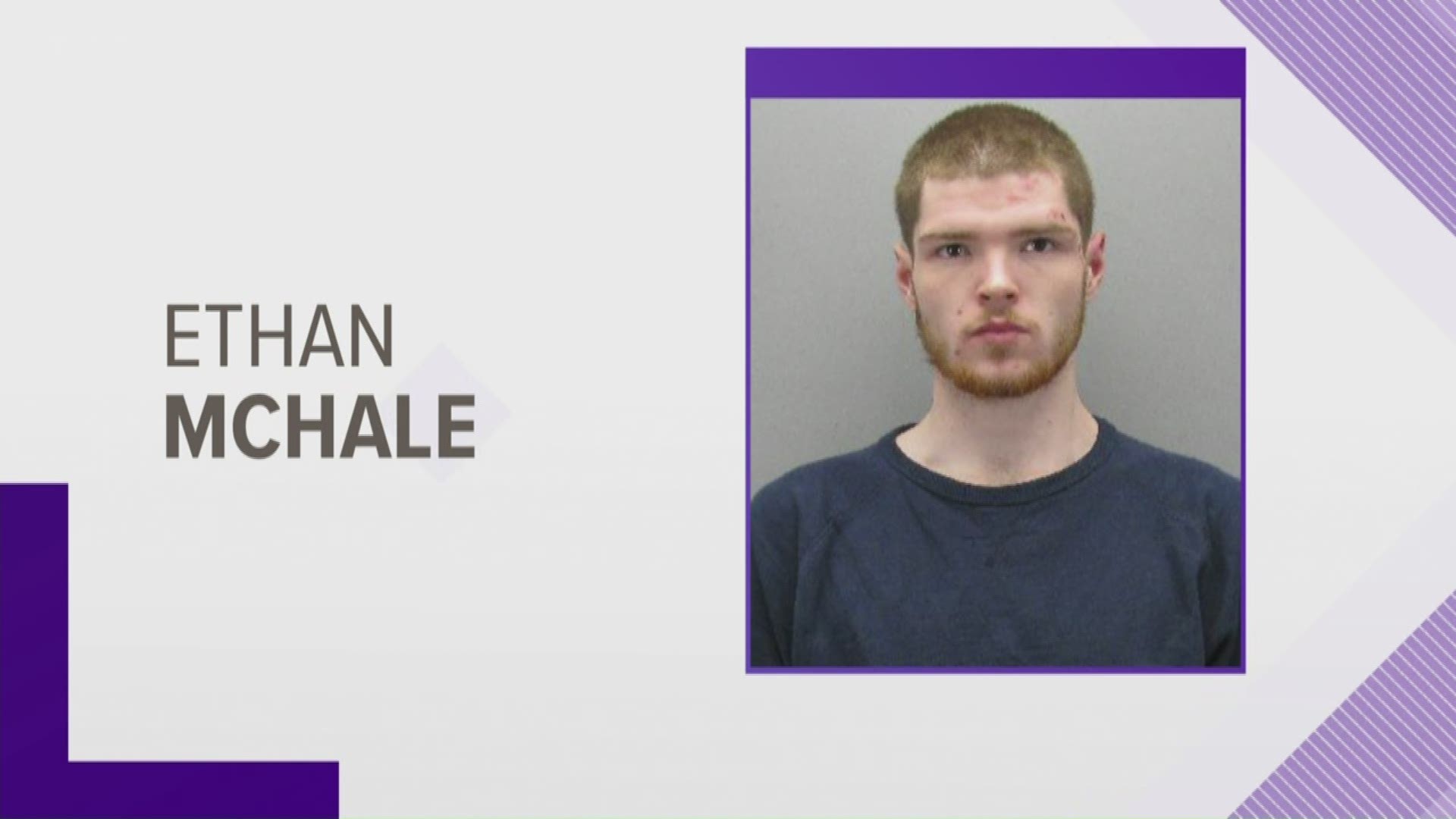 Ethan AJ McHale, 21, faces several charges following a police chase in the City of Dunkirk on Tuesday evening.