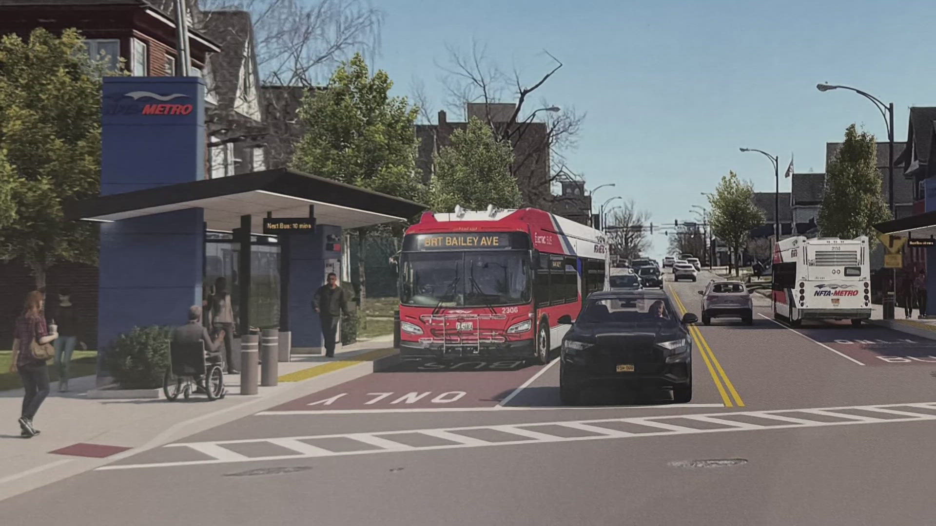 Renderings released for Bailey Avenue bus project | wgrz.com