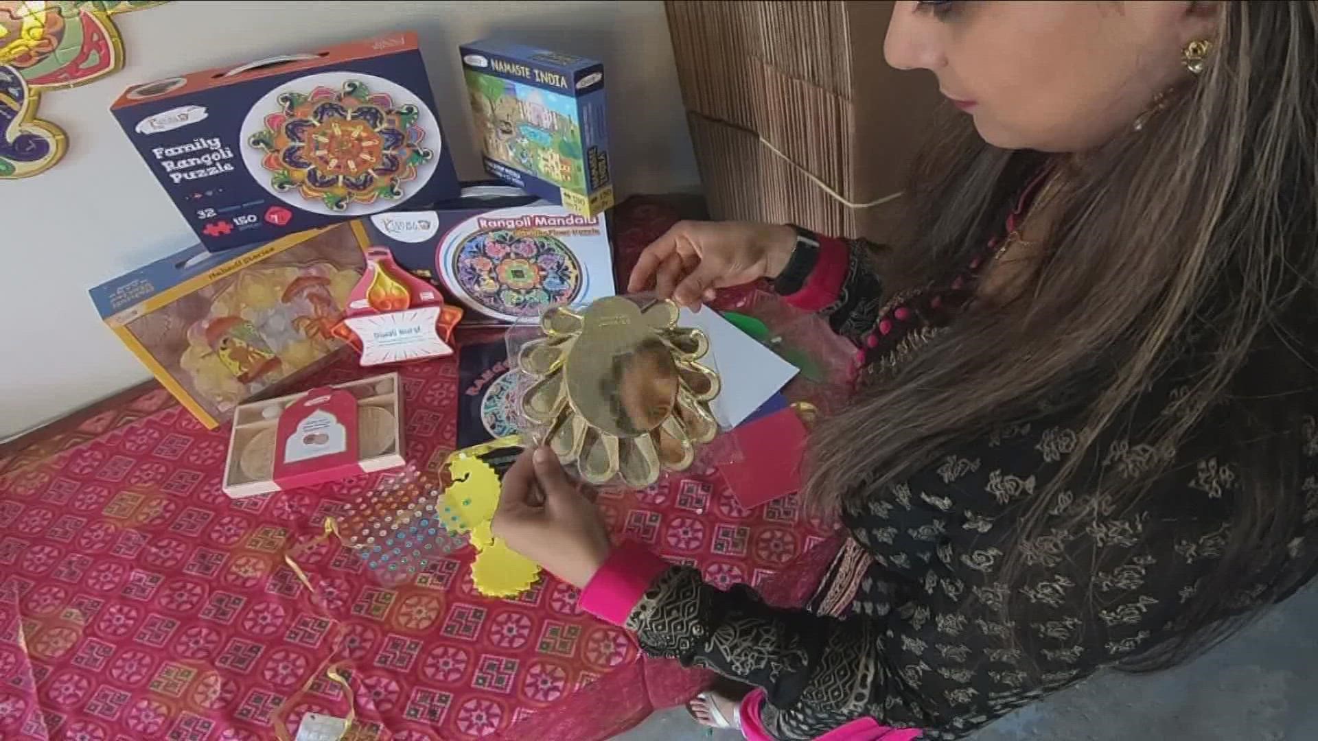 Local mom Akruti is selling puzzles and other South Asia culture educational products through her business Kulture Khazana on Nordstrom and Target's websites.