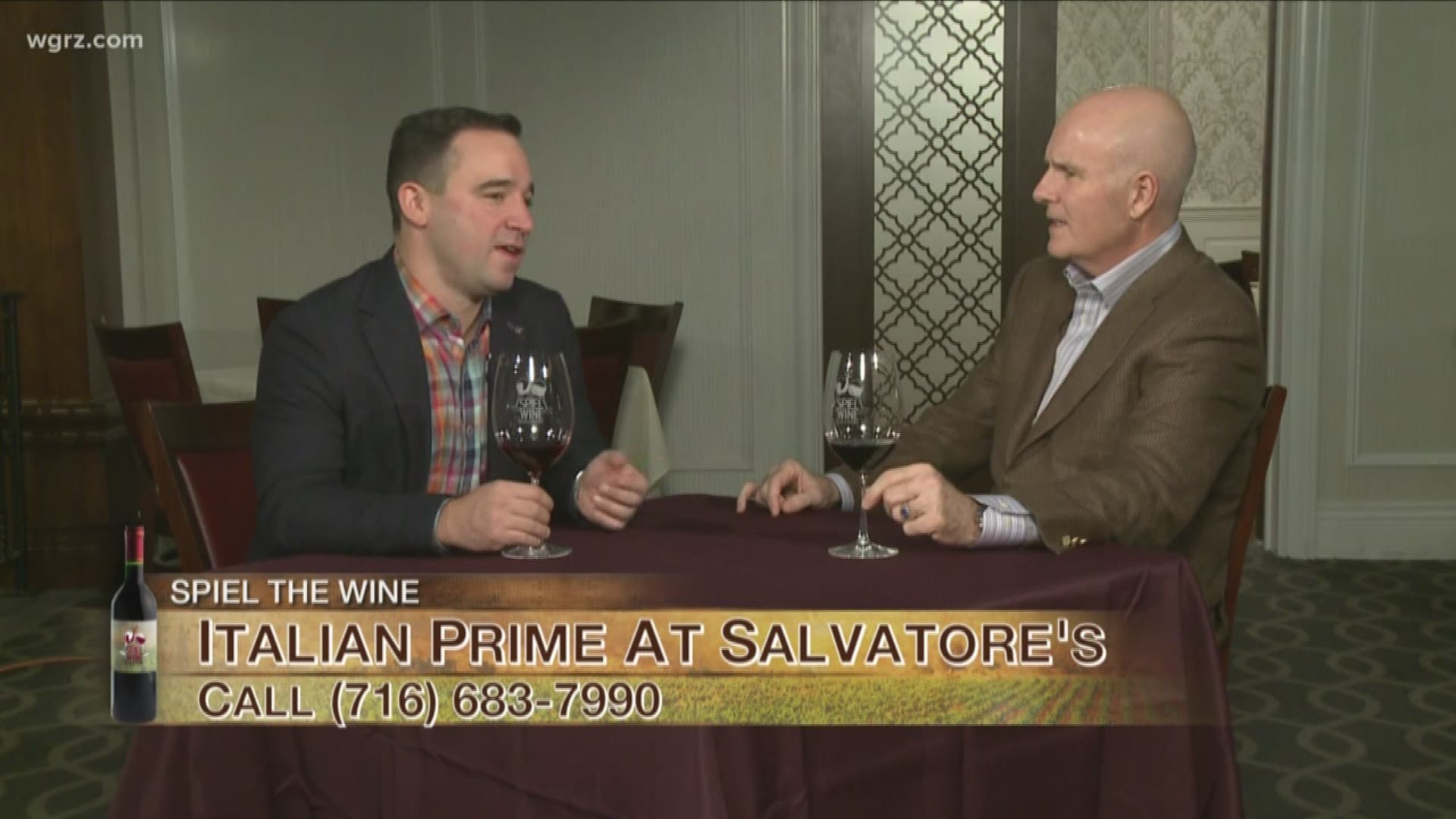 Spiel The Wine - November 30 - Segment 1 (THIS VIDEO IS SPONSORED BY ITALIAN PRIME AT SALVATORE'S)