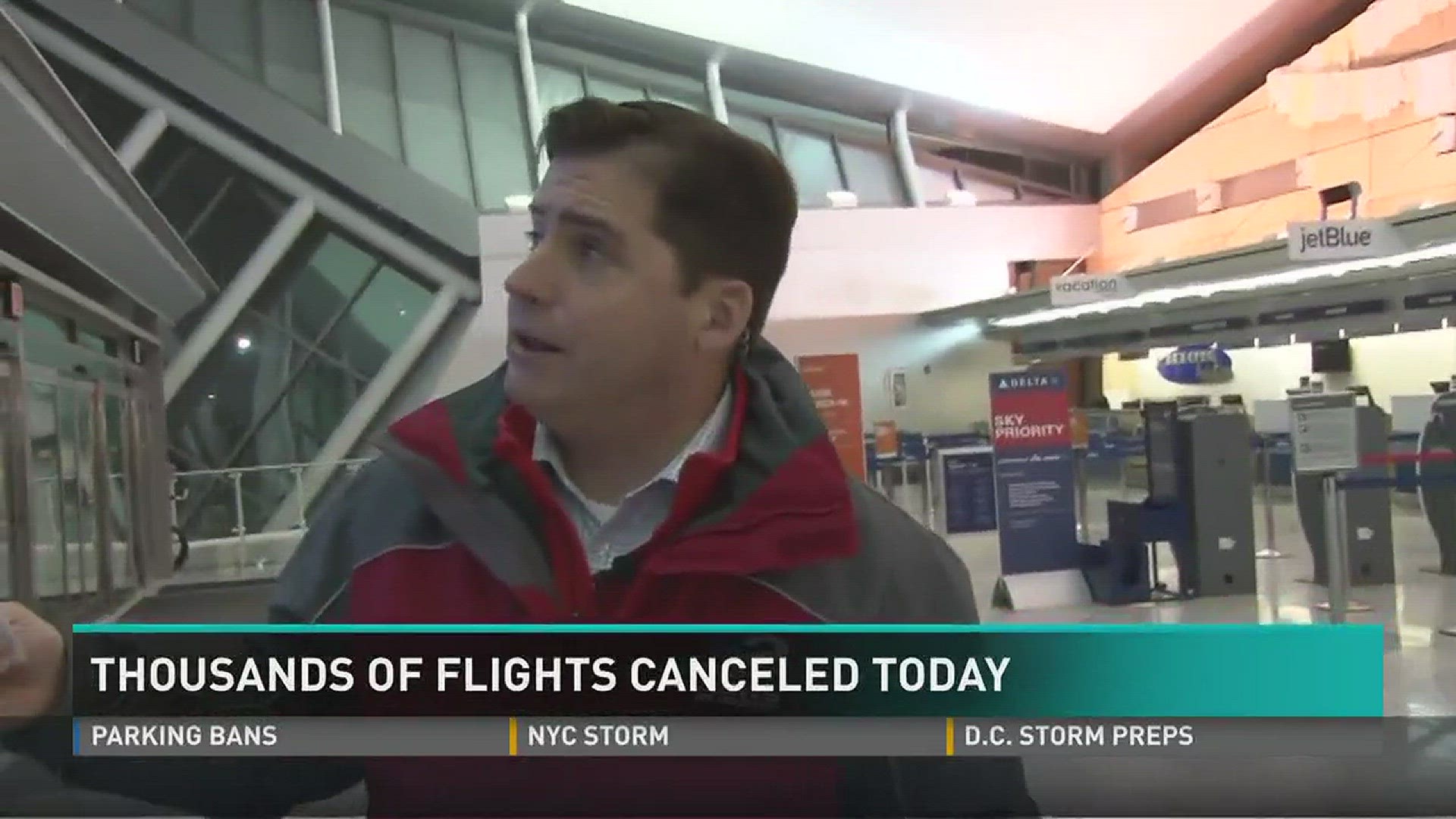 Dozens of flights cancelled at Buffalo Airport