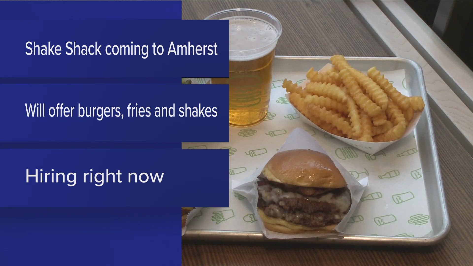WE HAVE SOME BIG NEWS FOR Burger lovers!
Shake Shack IS COMING TO Boulevard's Consumer Square in Amherst.