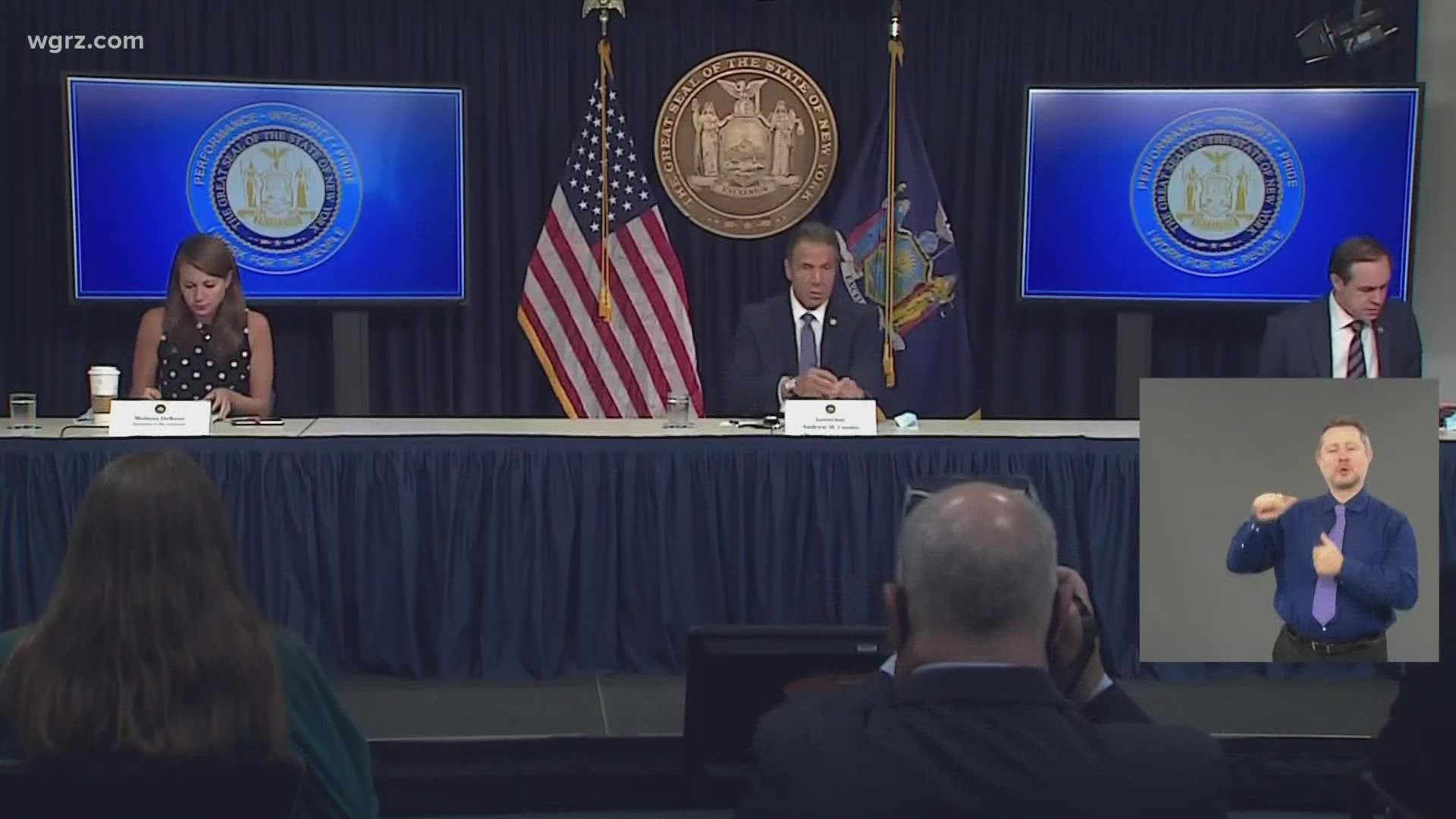Gov. Andrew Cuomo announced Wednesday that any New Yorker can be tested for COVID-19.