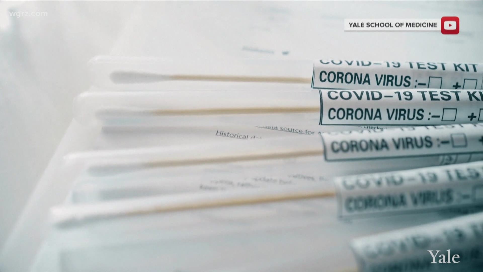 According to a spokesperson with the Erie County Health Department, the state will provide rapid nasal swab tests to schools.