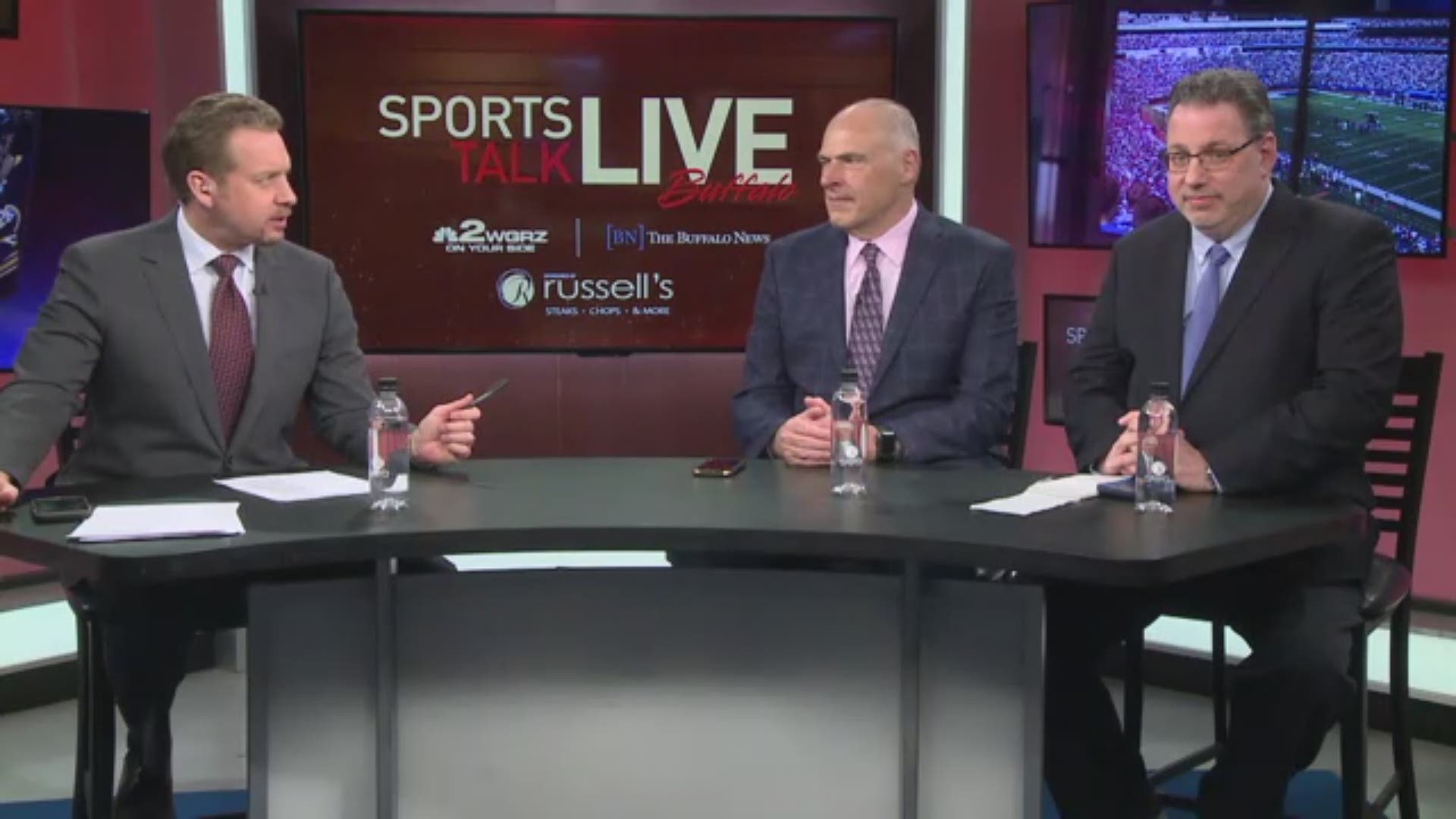 WGRZ's Adam Benigni is joined by Mike Harrington and Vic Carucci of the Buffalo News for Sports Talk Live.