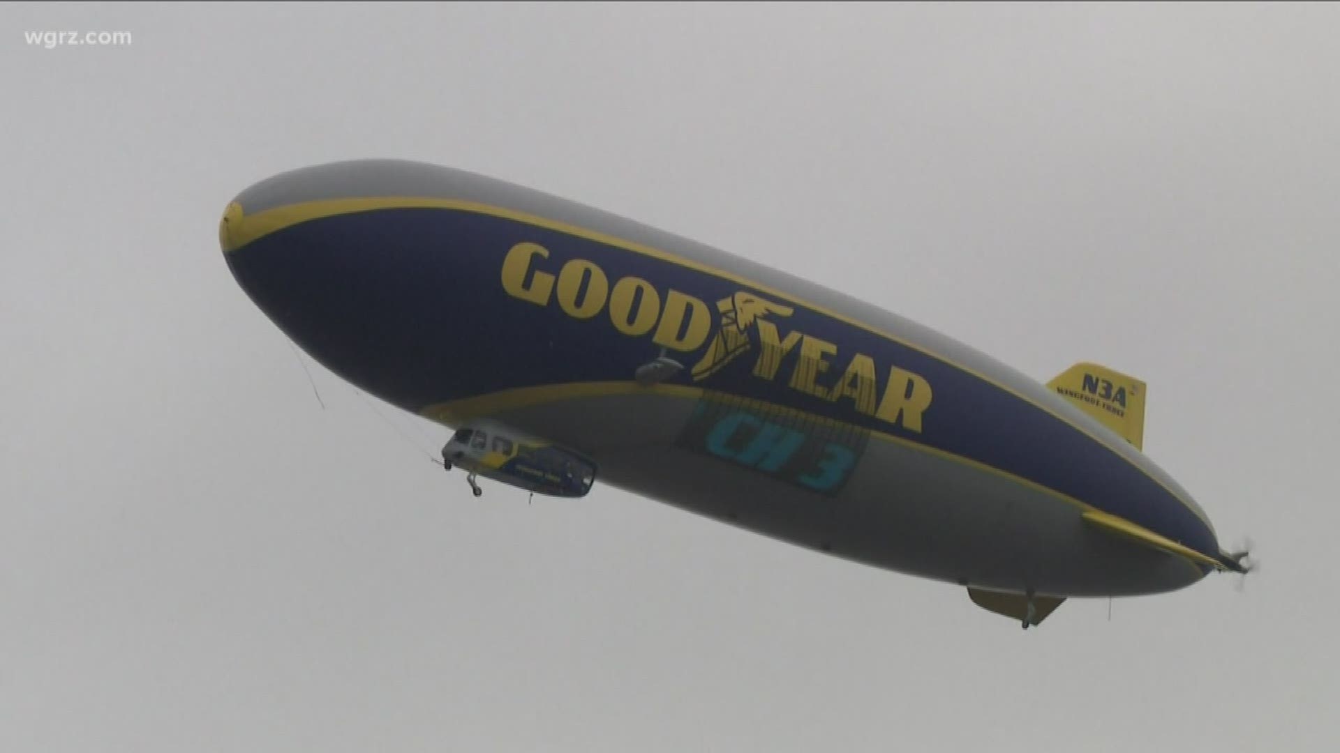 Stay in the Goodyear blimp for $150 a night