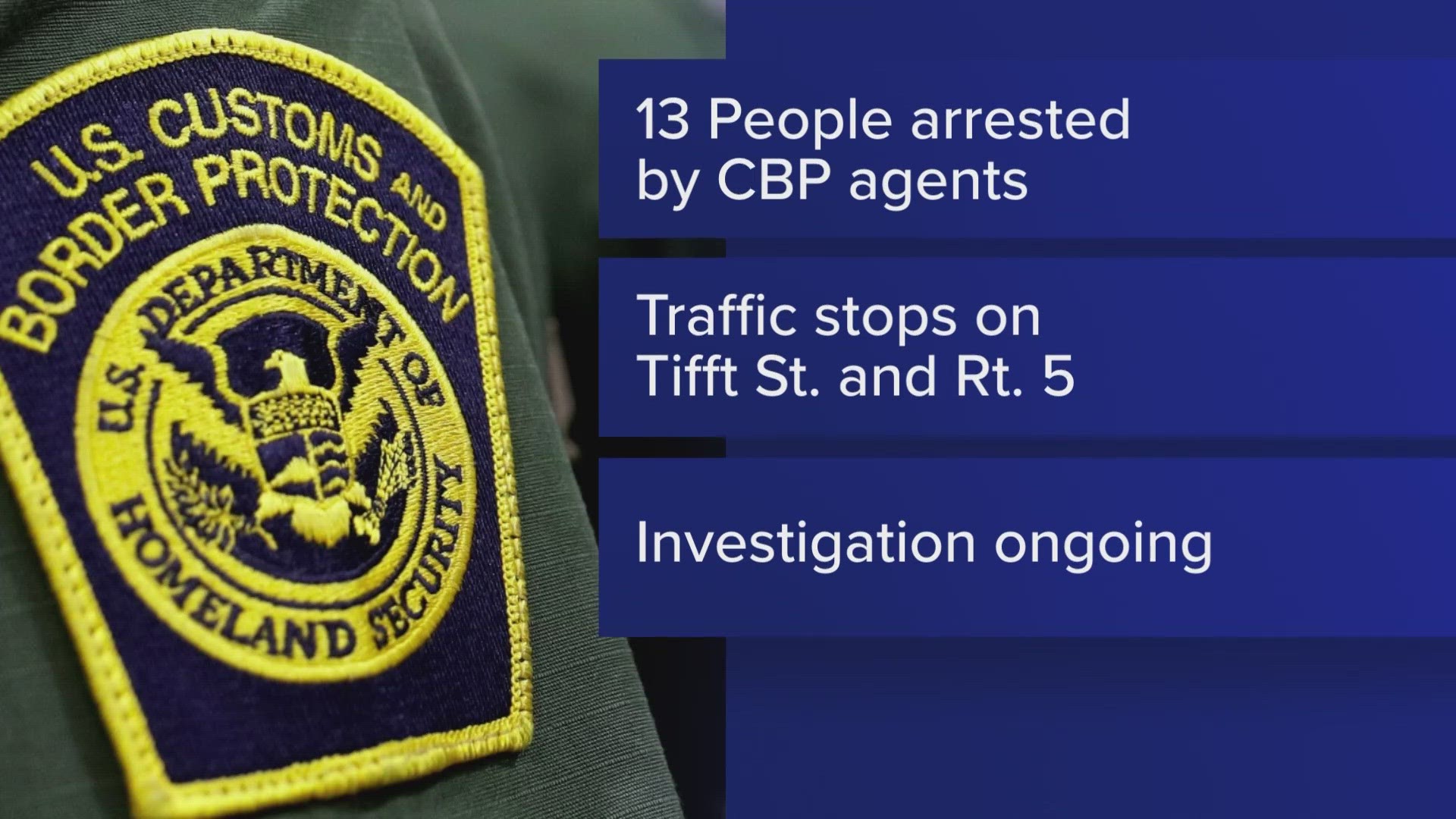 US Border Patrol arrested 13 undocumented people in Buffalo
