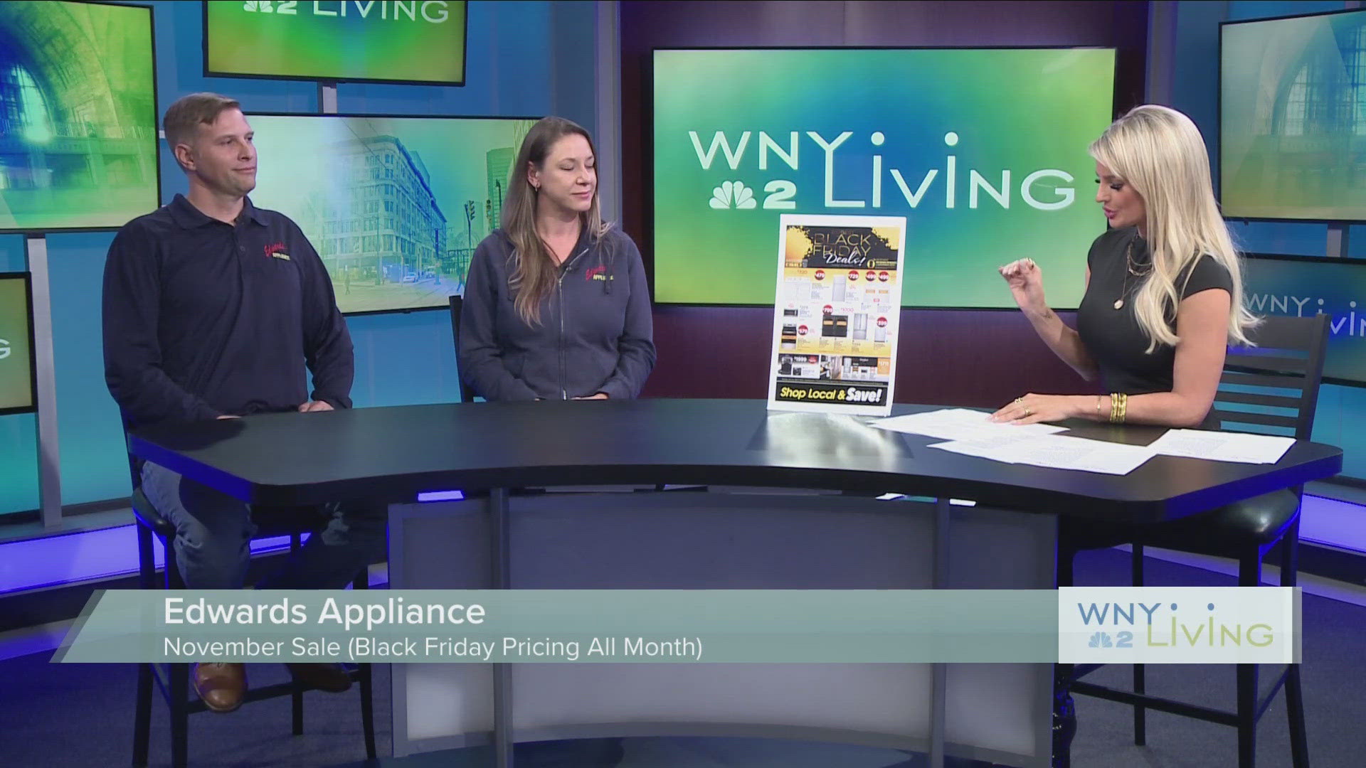 WNY Living - November 9 - Edwards Appliance THIS VIDEO IS SPONSORED BY EDWARDS APPLIANCE