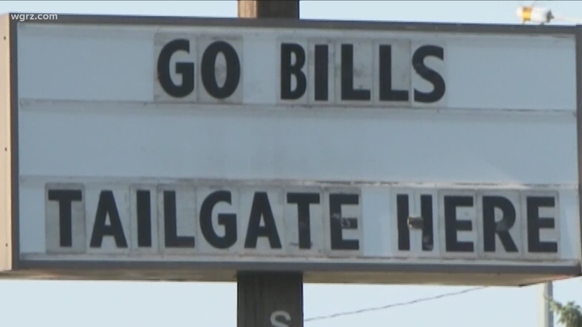 Will Bills fans be allowed to tailgate in Orchard Park