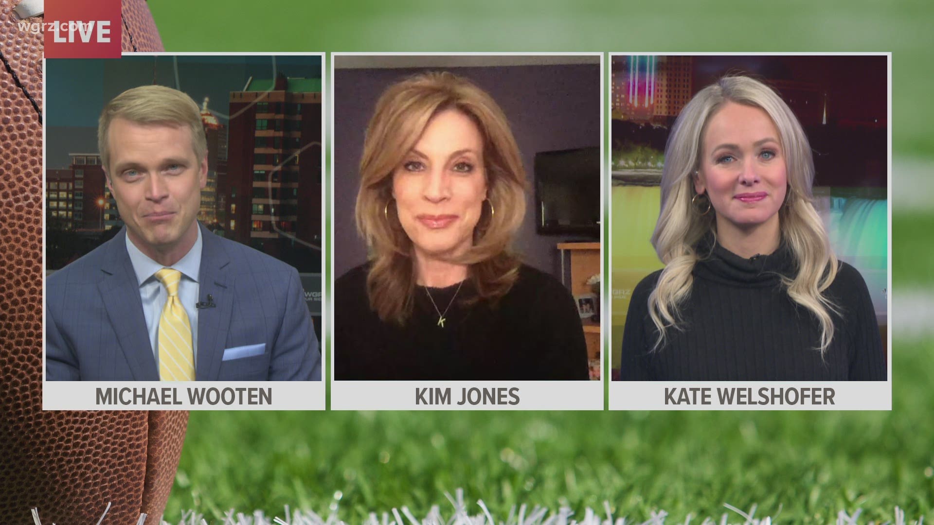 Kim Jones from the N-F-L Network joins our Town hall to discuss the Buffalo Bills Baltimore Ravens playoff game.