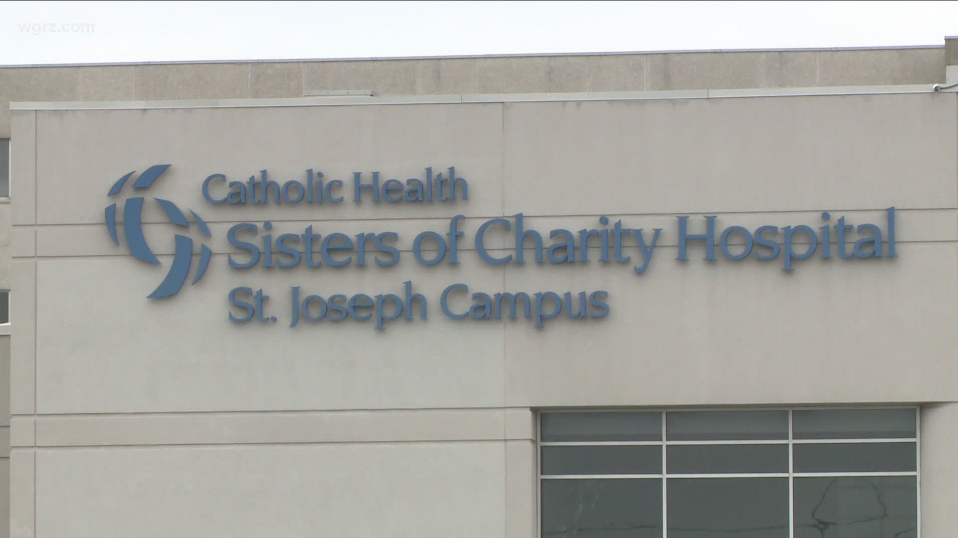 It won't be converting back to a COVID-only hospital just yet, but says it is caring for more than half of COVID patients in all of catholic health's hospitals.