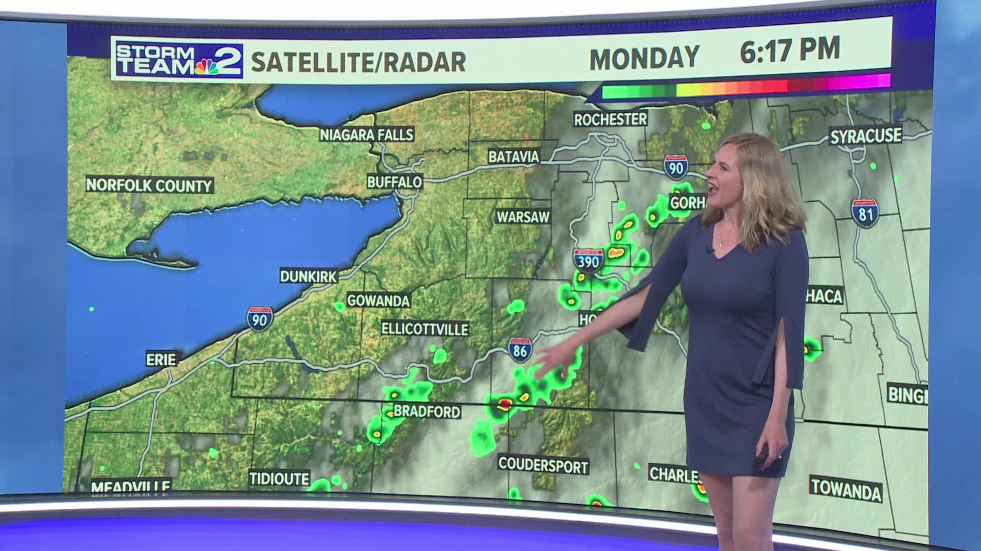 Storm Team 2 evening forecast for July 14th 2025.