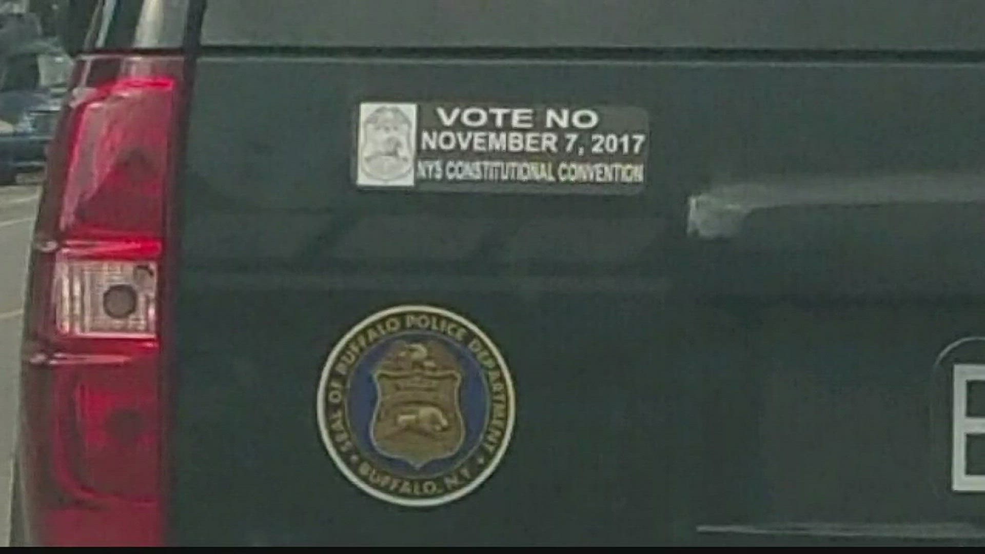 B.P.D. Cracks Down On Political Stickers