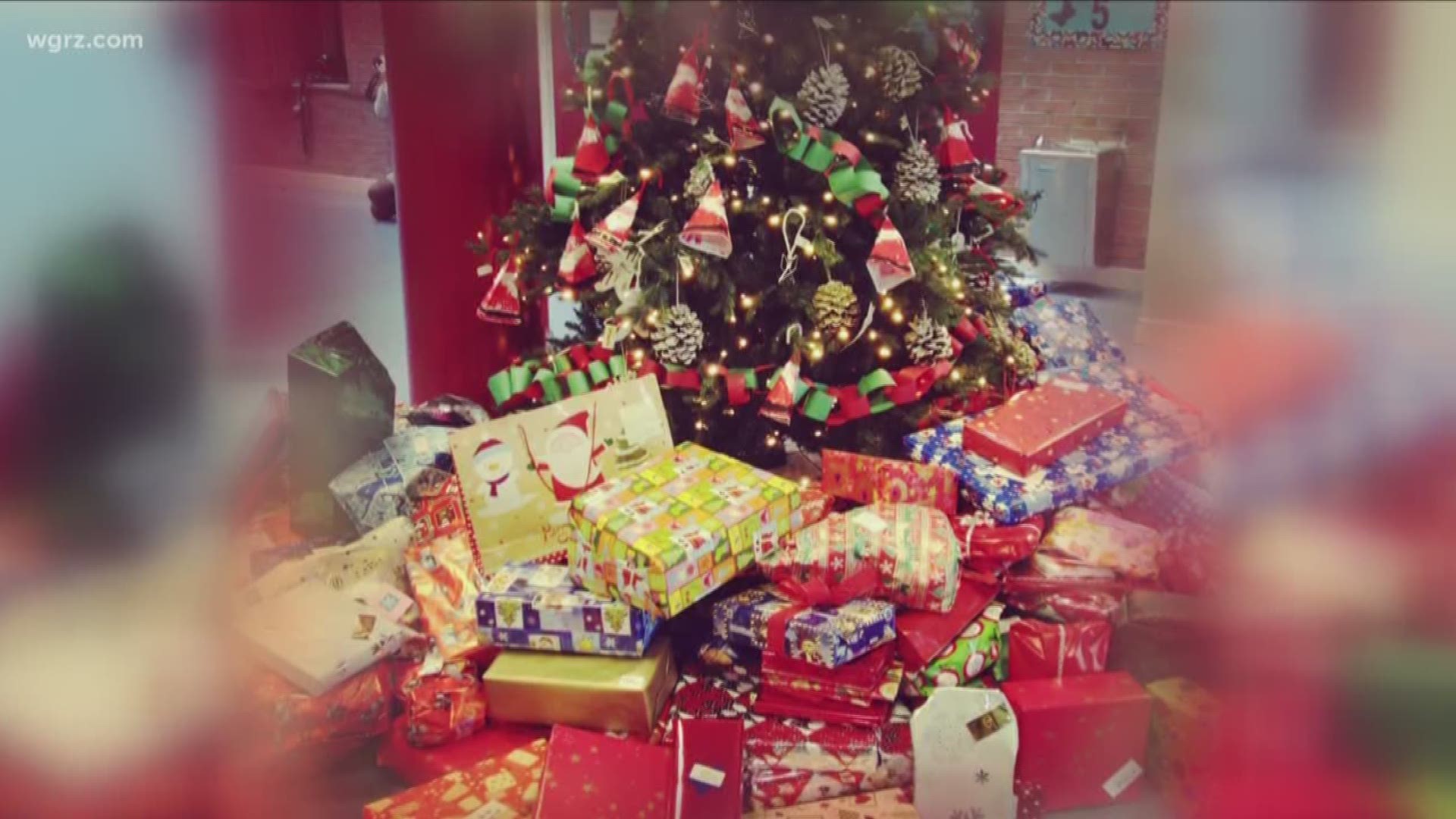 Niagara Falls fire fighters Christmas Toy Fund helps bring presents to over 1100 Niagara Falls children.