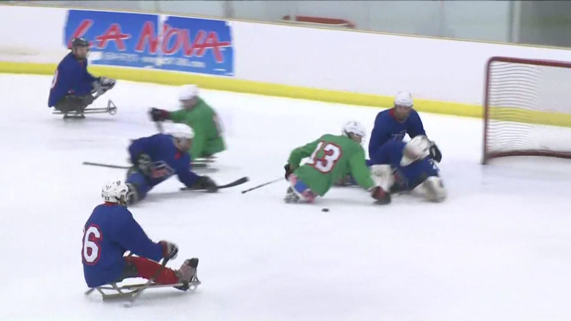 Team USA sled hockey tryouts in WNY
