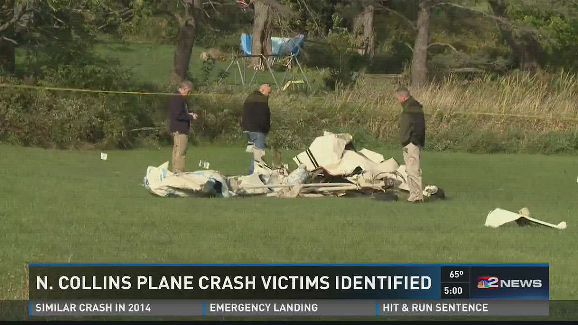 N.Collins Plane Crash Victims Identified