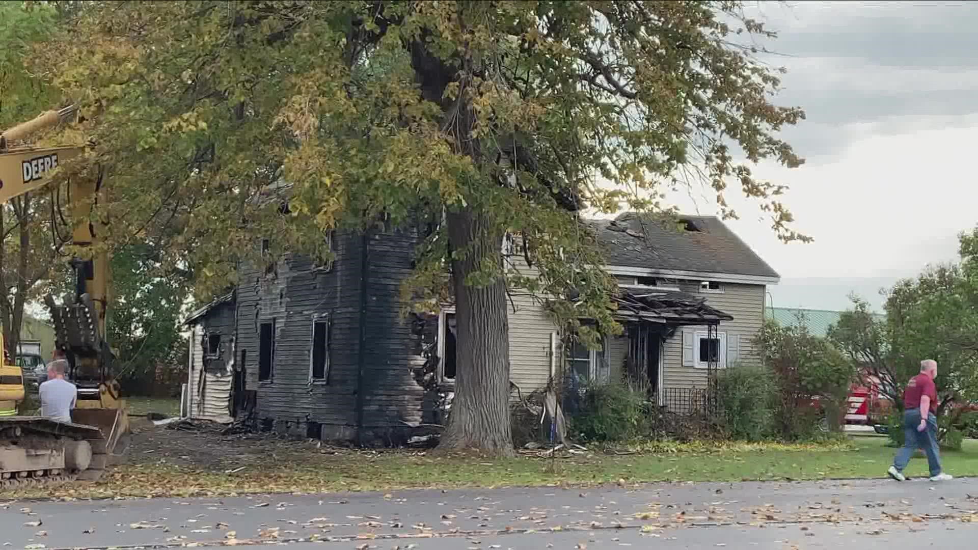 Man killed in Cambria house fire