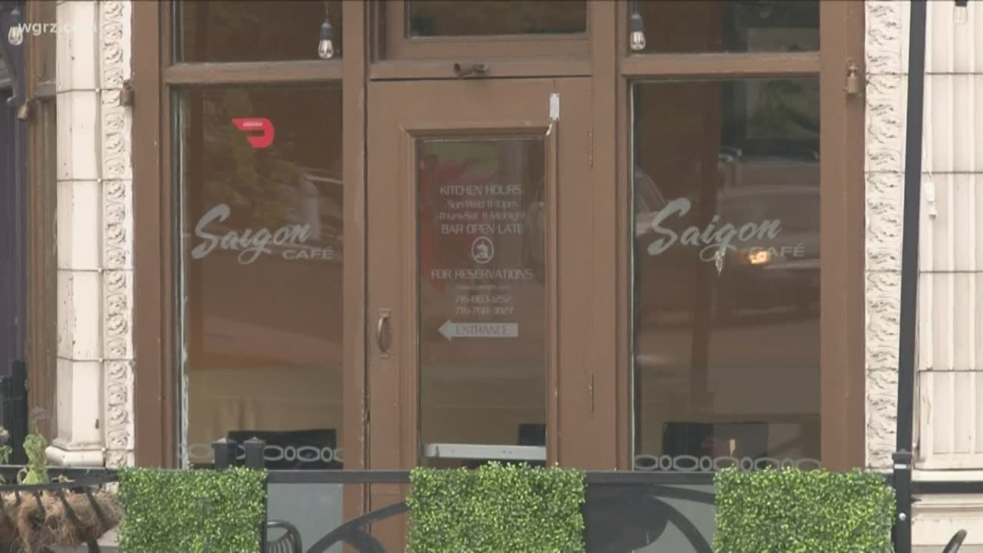 the most-frequent restaurant cited was Saigon Cafe, located on Elmwood in Buffalo. 
They had 19 violations over that period.