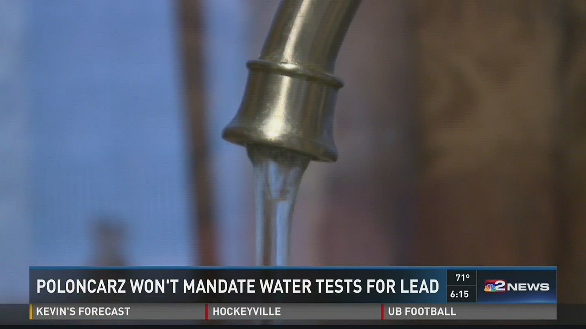 Poloncarz Won't Mandate Water Tests for Lead