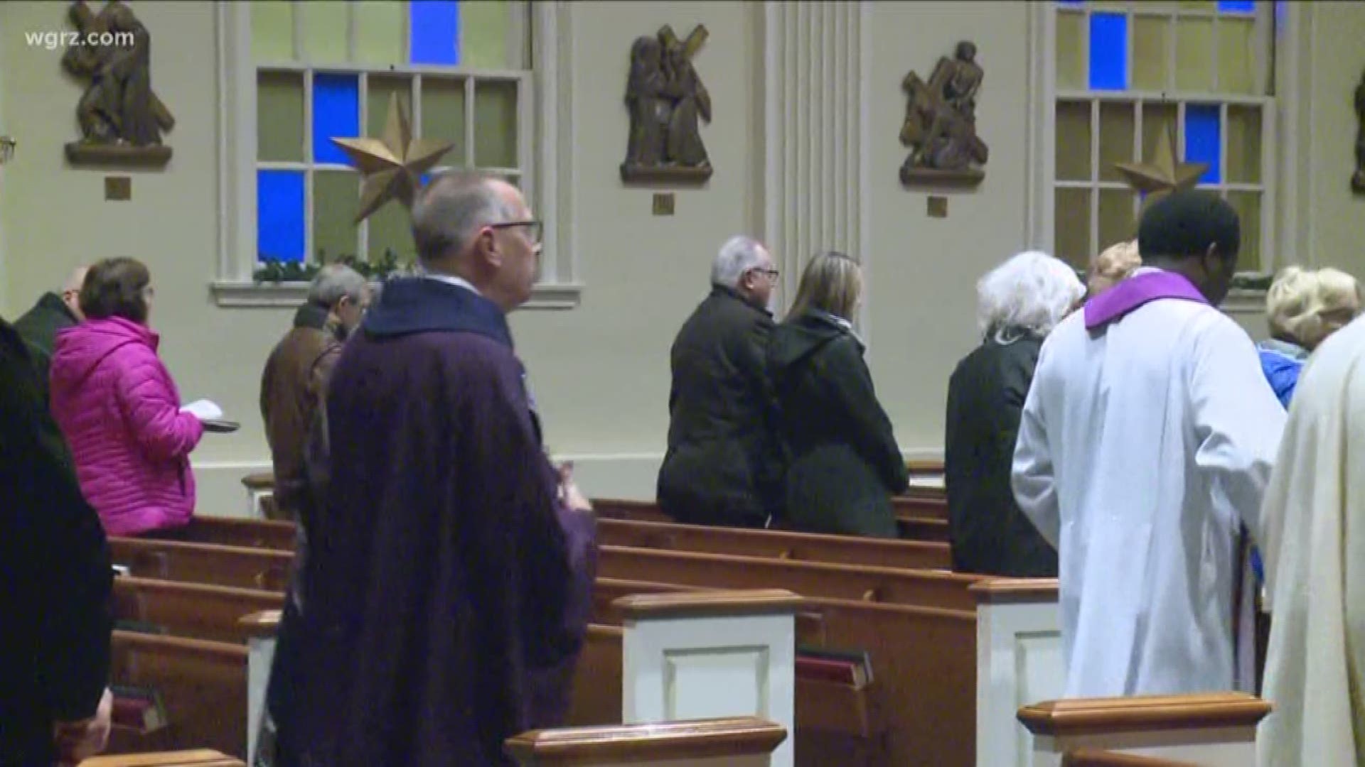 Father Sadjak returns to ministry; Bishop Malone welcomes him back
