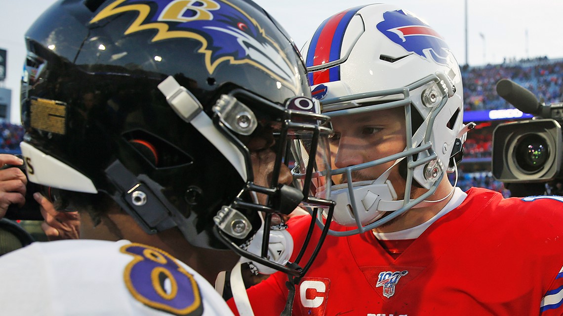 Josh Allen vs Lamar Jackson. Buffalo Bills vs Baltimore Ravens. There can  Be Only One - Hashtag Sports