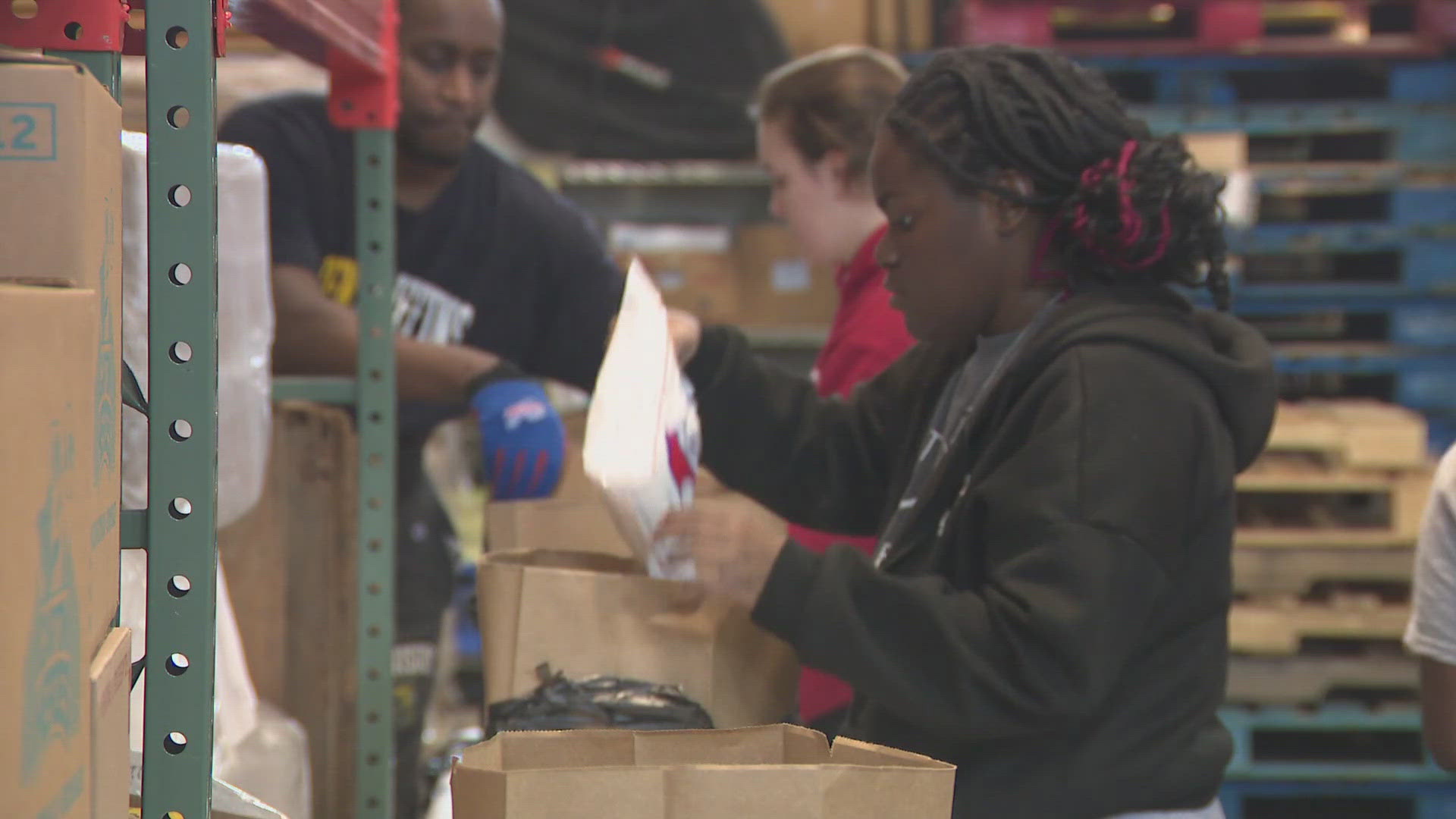 The nonprofit said this annual tradition gives people hope. It wants to make sure no one goes hungry this holiday season.