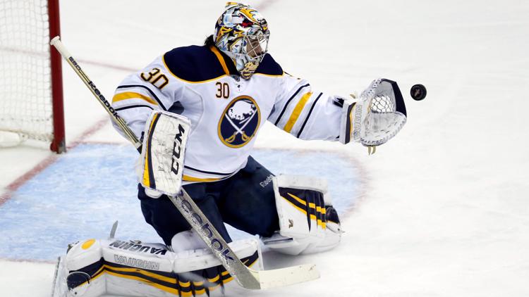 As his hockey dad career takes center stage, Ryan Miller is