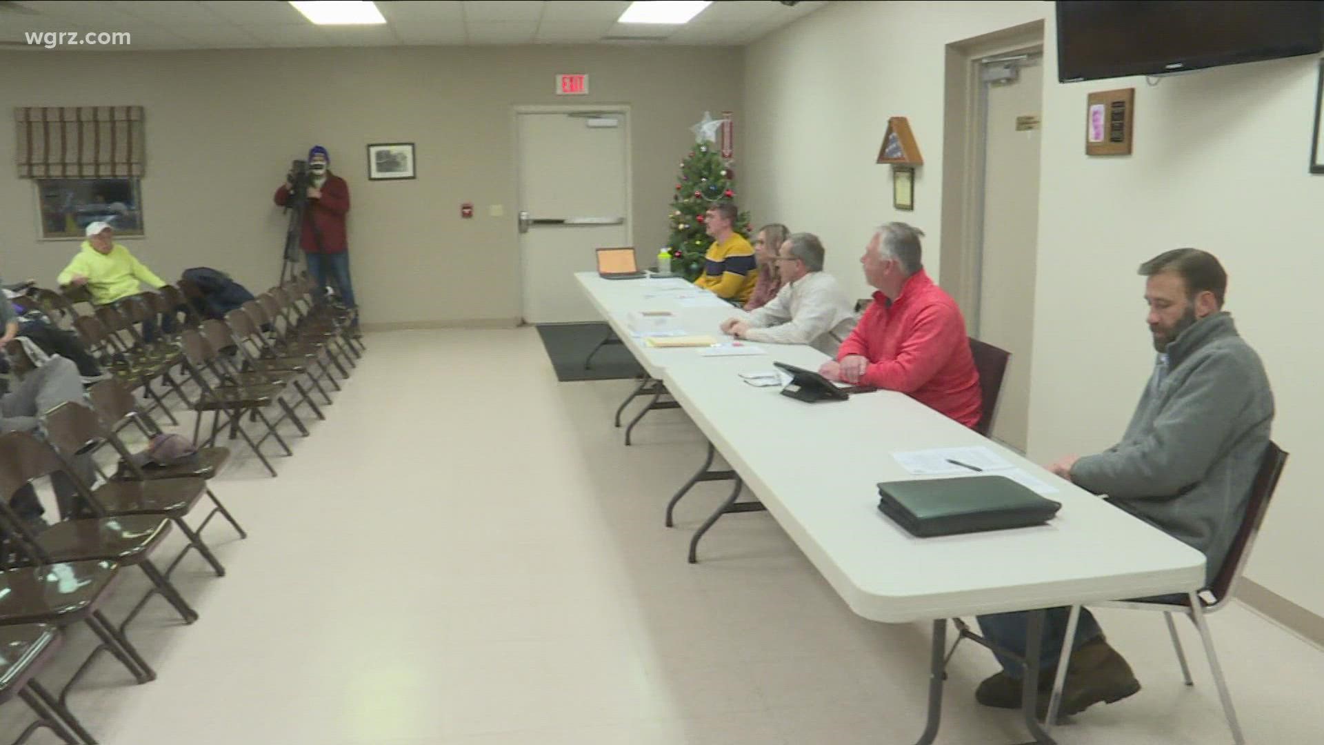 Marilla town board also voted in favor of a resolution rejecting Erie County's COVID-19 mandates.