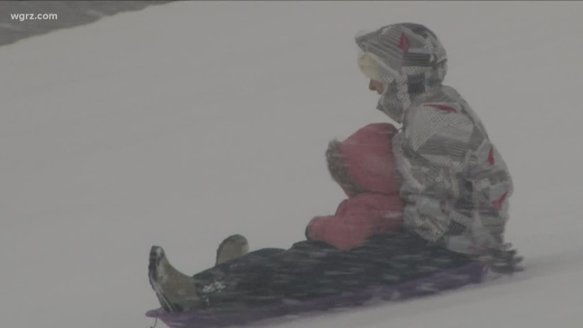 Mother nature came through for everyone headed to Winterfest at Chestnut Ridge Park today. Winterfest also featured downhill skiing and snowboarding.