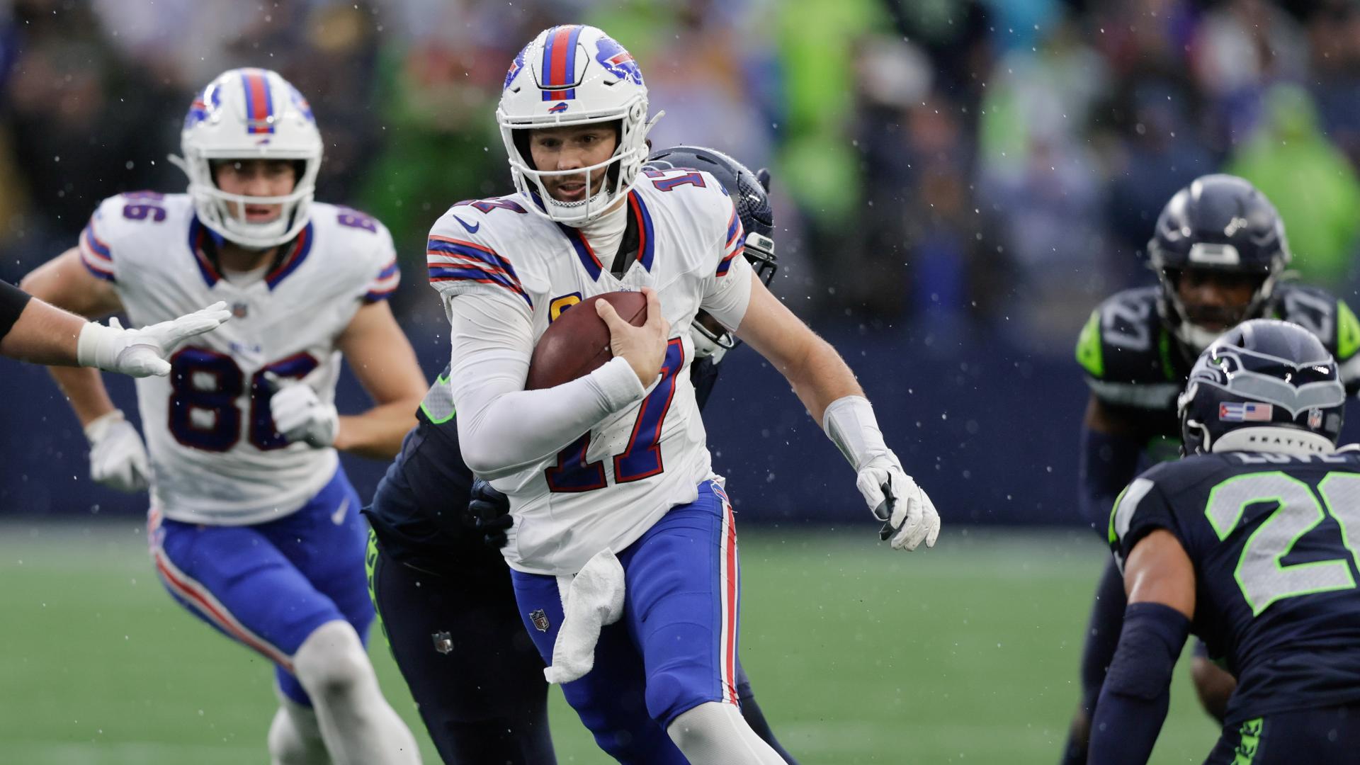 Bills news conference: Josh Allen and Terrel Bernard look ahead to Buffalo's Week 10 game at the Indianapolis Colts.