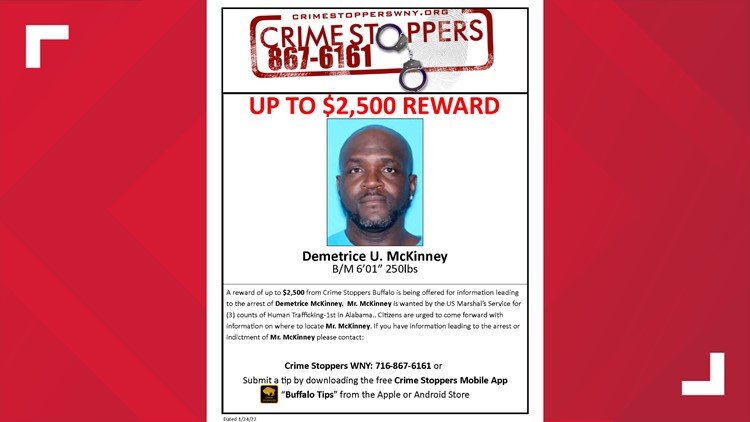 Reward offered for human trafficking suspect