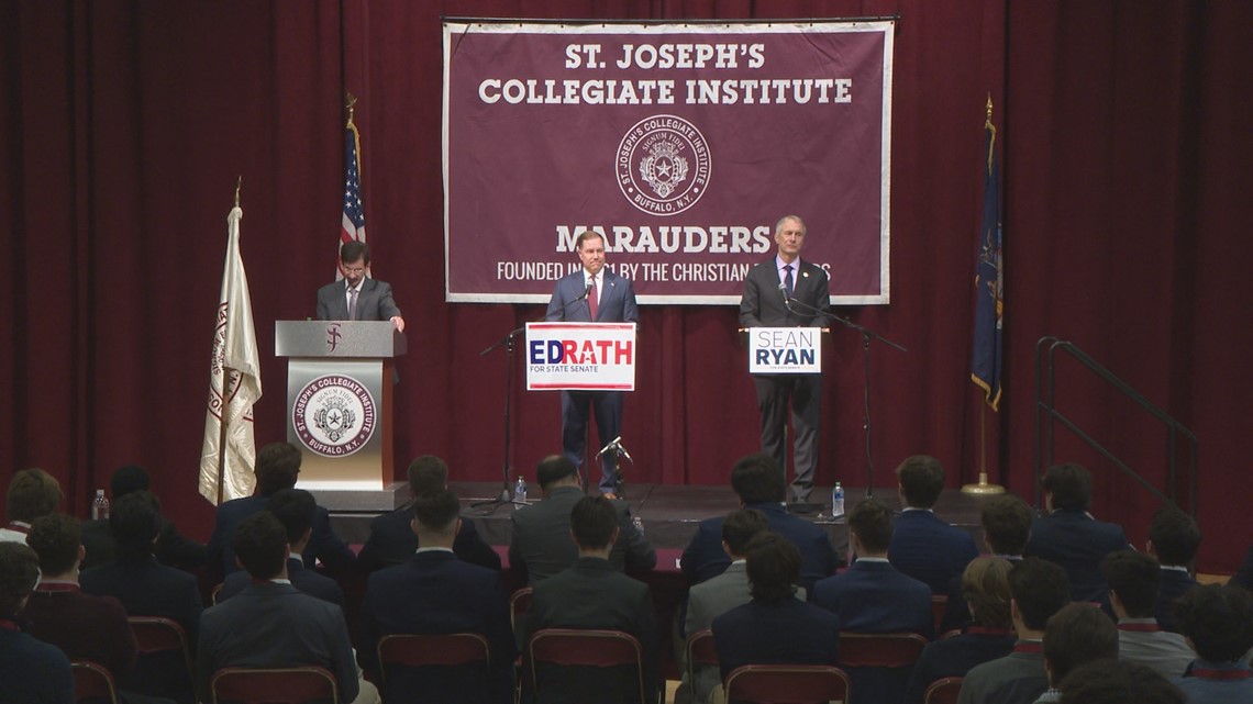 Sean Ryan, Ed Rath III hold debate, stare visions for 61st NYS Senate seat - Vimarsana News