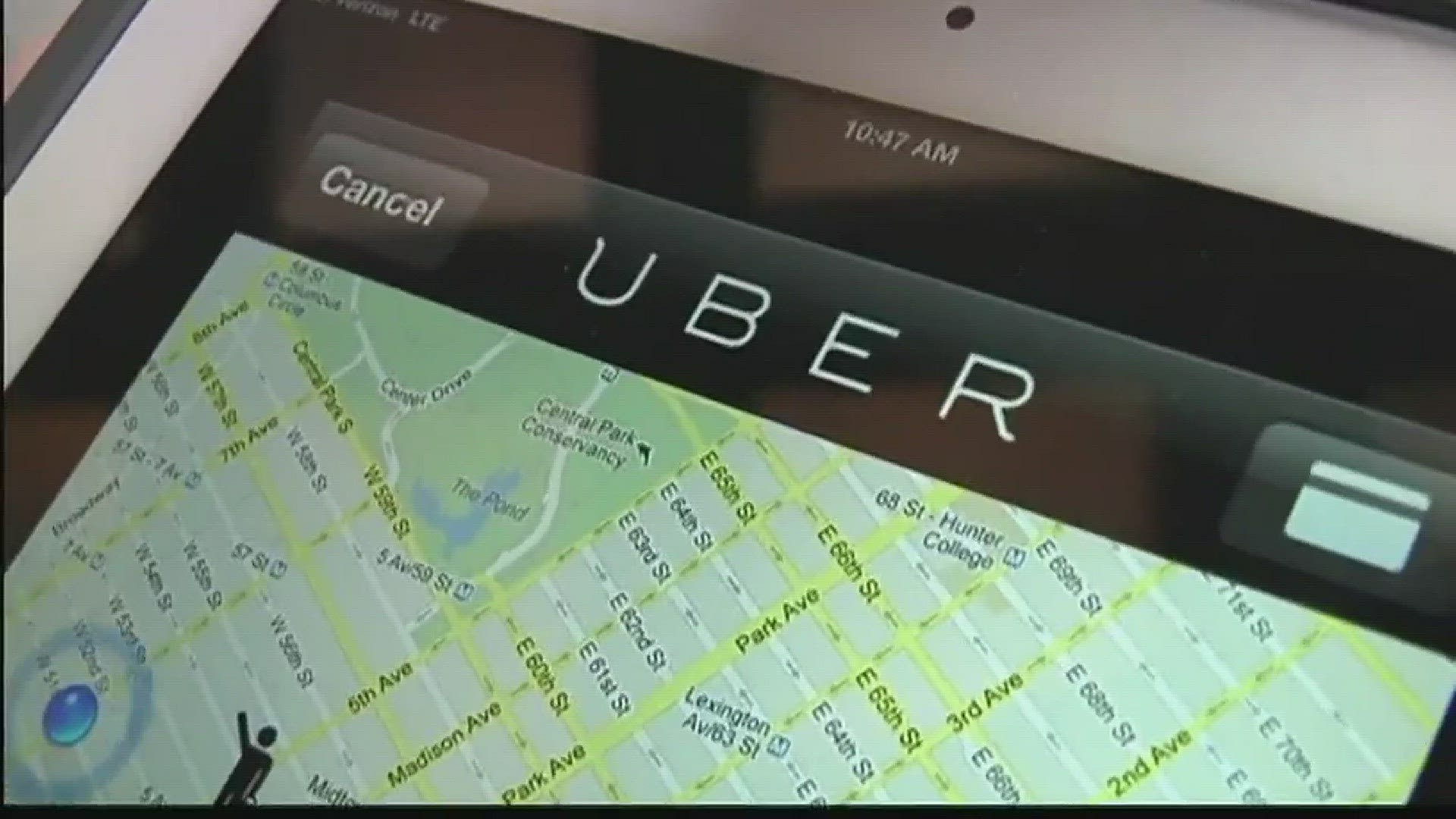Uber Ads Hit Buffalo