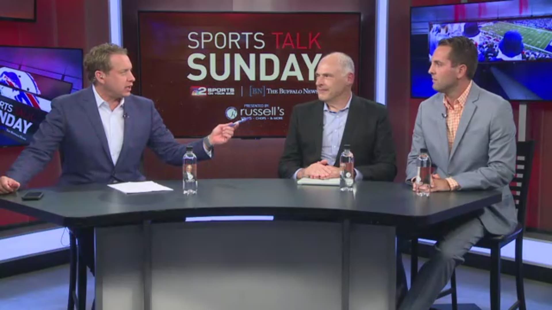 WGRZ's Adam Benigni is joined by Vic Carucci and Jay Skurski from the Buffalo News to preview the Bills season opening match-up with the Baltimore Ravens.