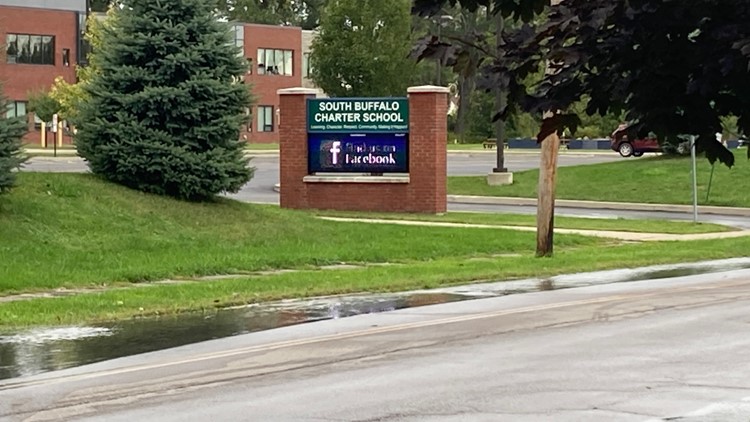 South Buffalo Charter School is closed Thursday due to a water main break