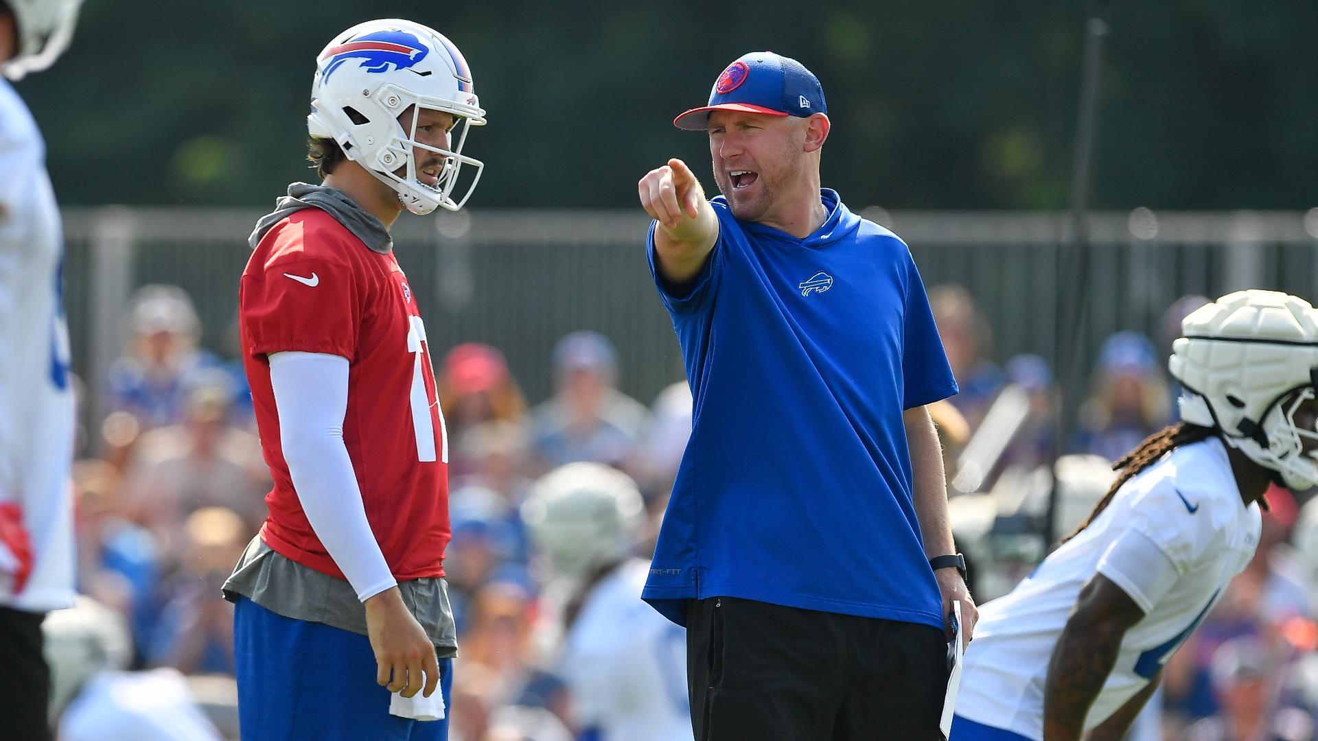 Bills offensive coordinator Joe Brady: "Obviously you want the end result a little better, but the how is way more important to me right now.”