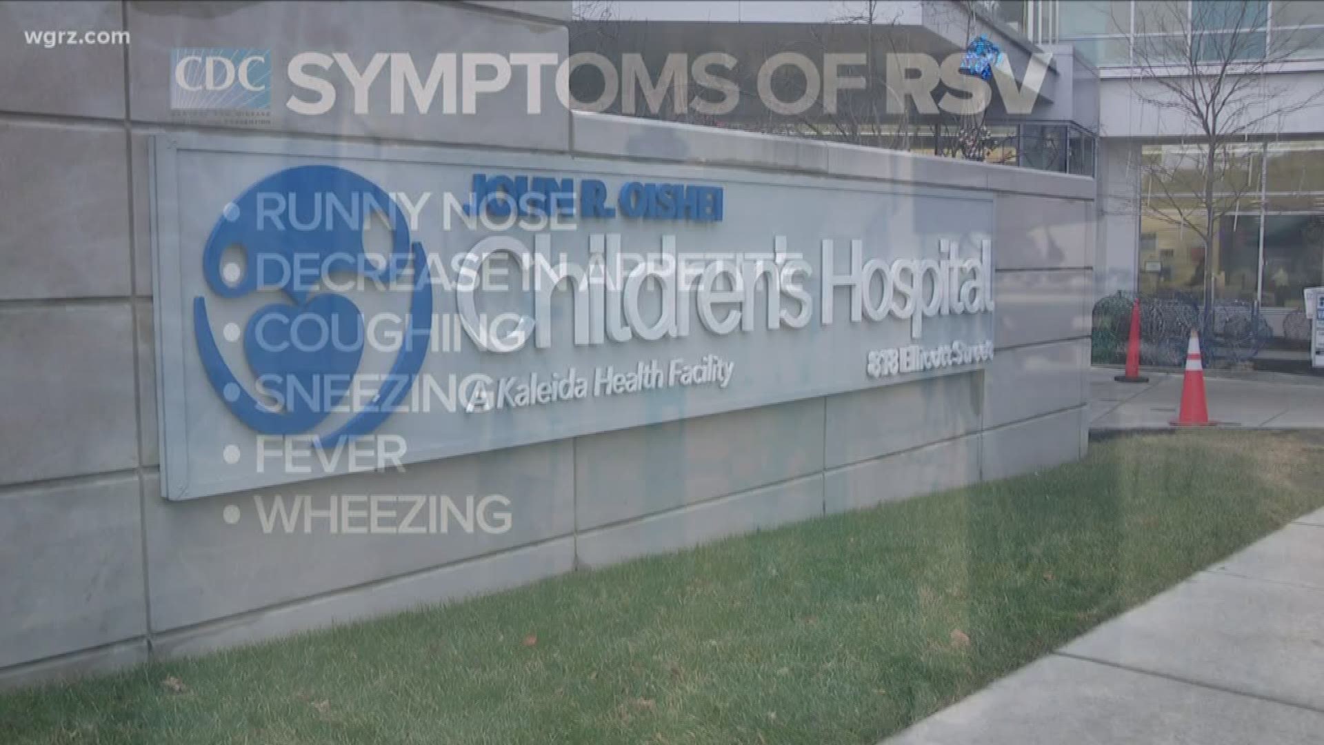 Doctors at Oishei Children's hospital say they've seen an increasing number of cases over the last few weeks, that the hospital has sometimes been over capacity.